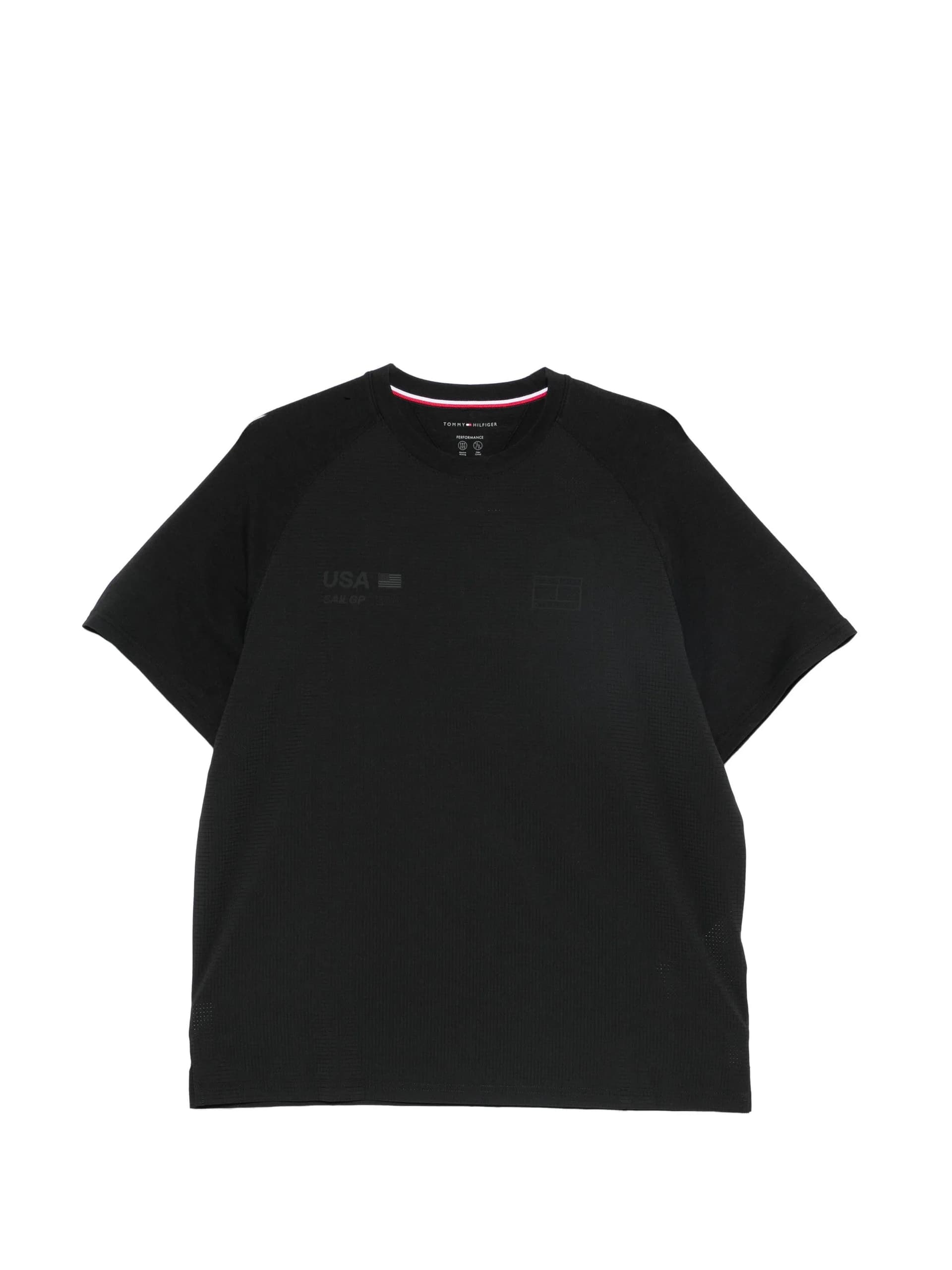 Tommy Hilfiger  - T-Shirt Nera da Uomo - 4
