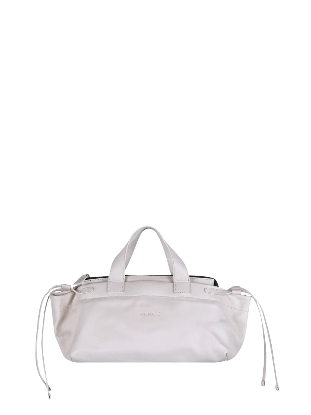 VIC MATIE Vic Matie - Borsa a Spalla Bianca da Donna - 5
