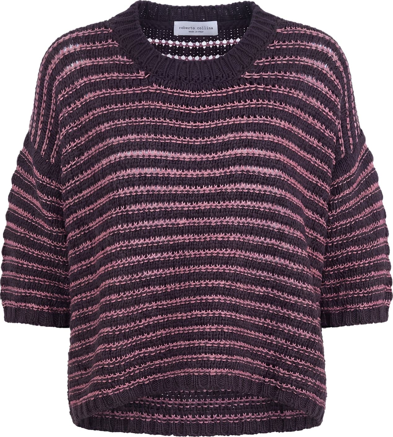 ROBERTO COLLINA Roberto Collina - Maglia - 470391 - Rosa/Moro - 7