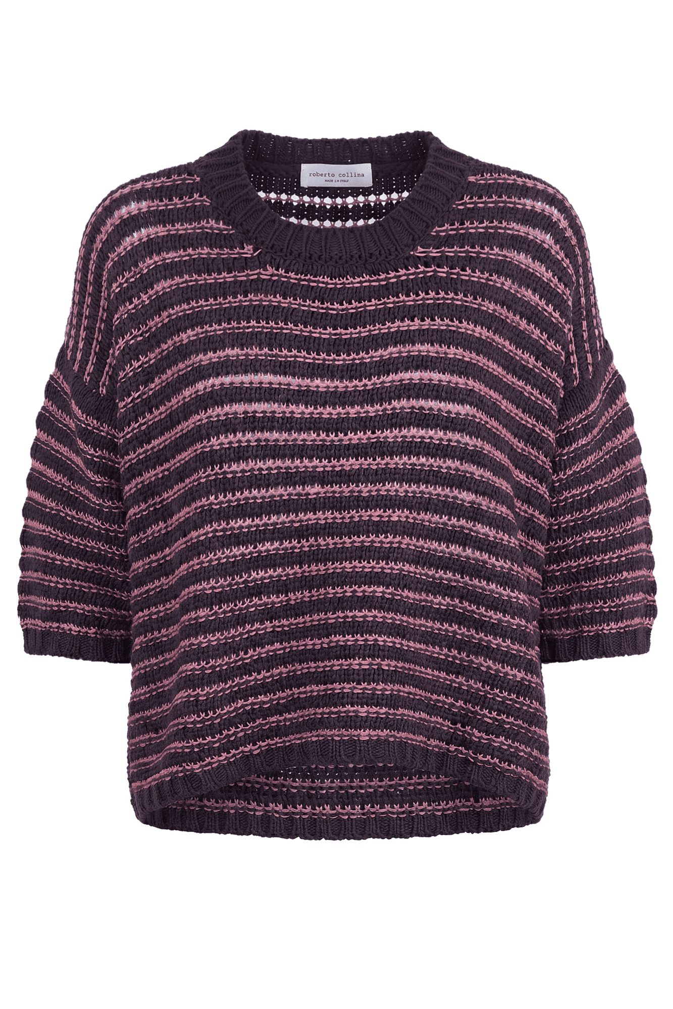 ROBERTO COLLINA Roberto Collina - Maglia - 470391 - Rosa/Moro - 7