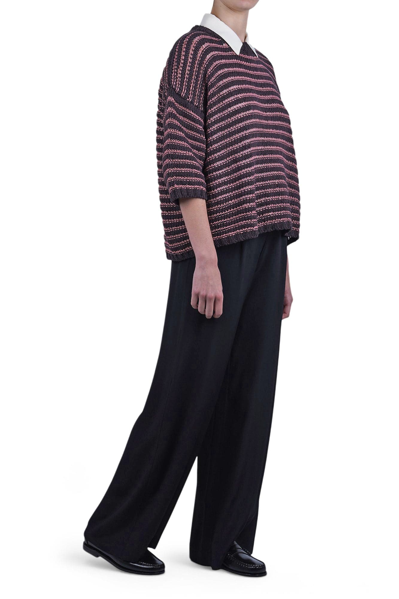 ROBERTO COLLINA Roberto Collina - Maglia - 470391 - Rosa/Moro - 2