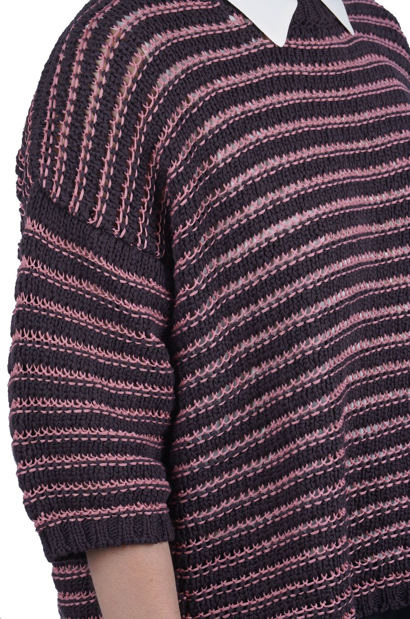 ROBERTO COLLINA Roberto Collina - Maglia - 470391 - Rosa/Moro - 6
