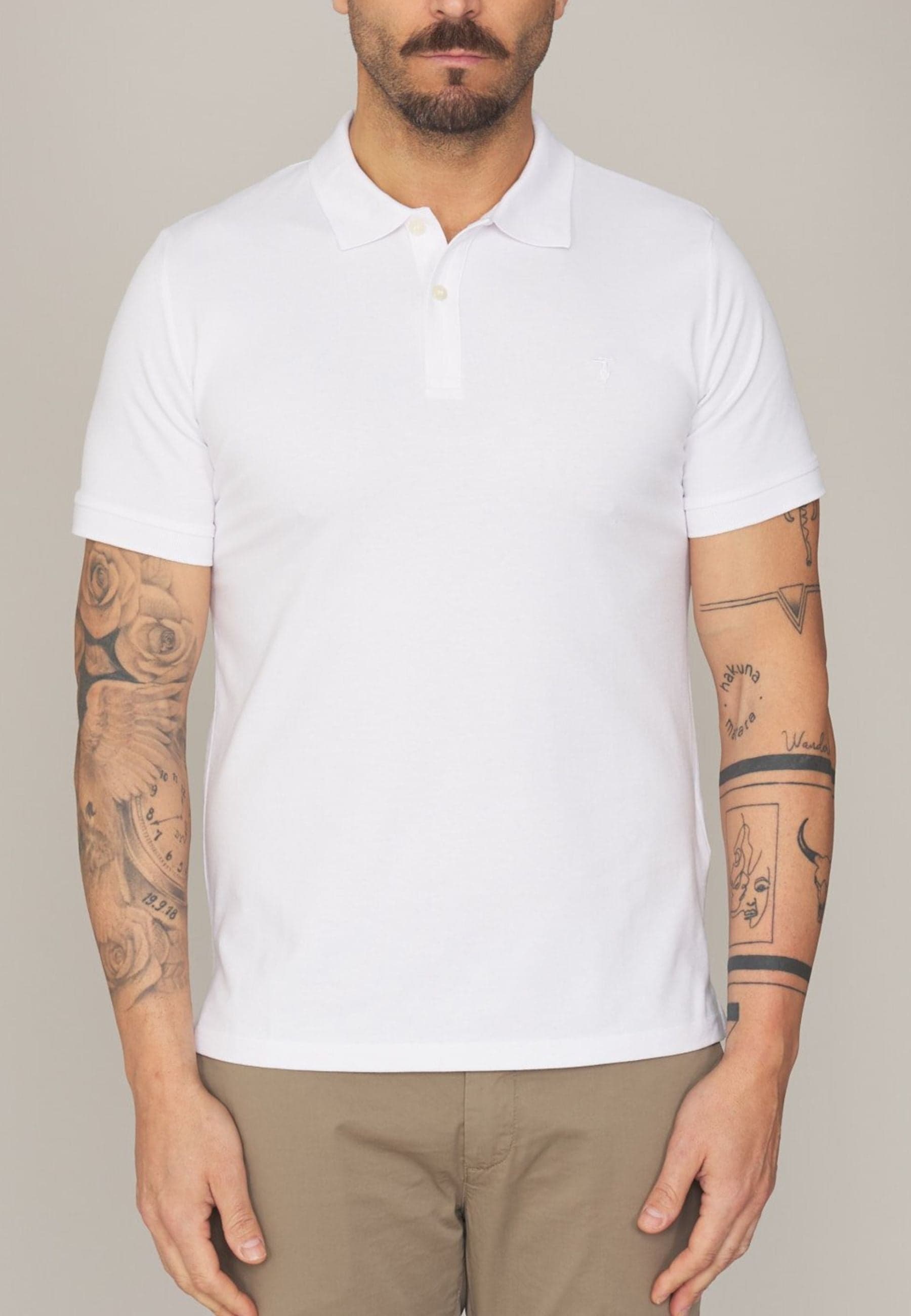 TRUSSARDI  POLO SLIM FIT POLO-STRETCH PIQUET - 4