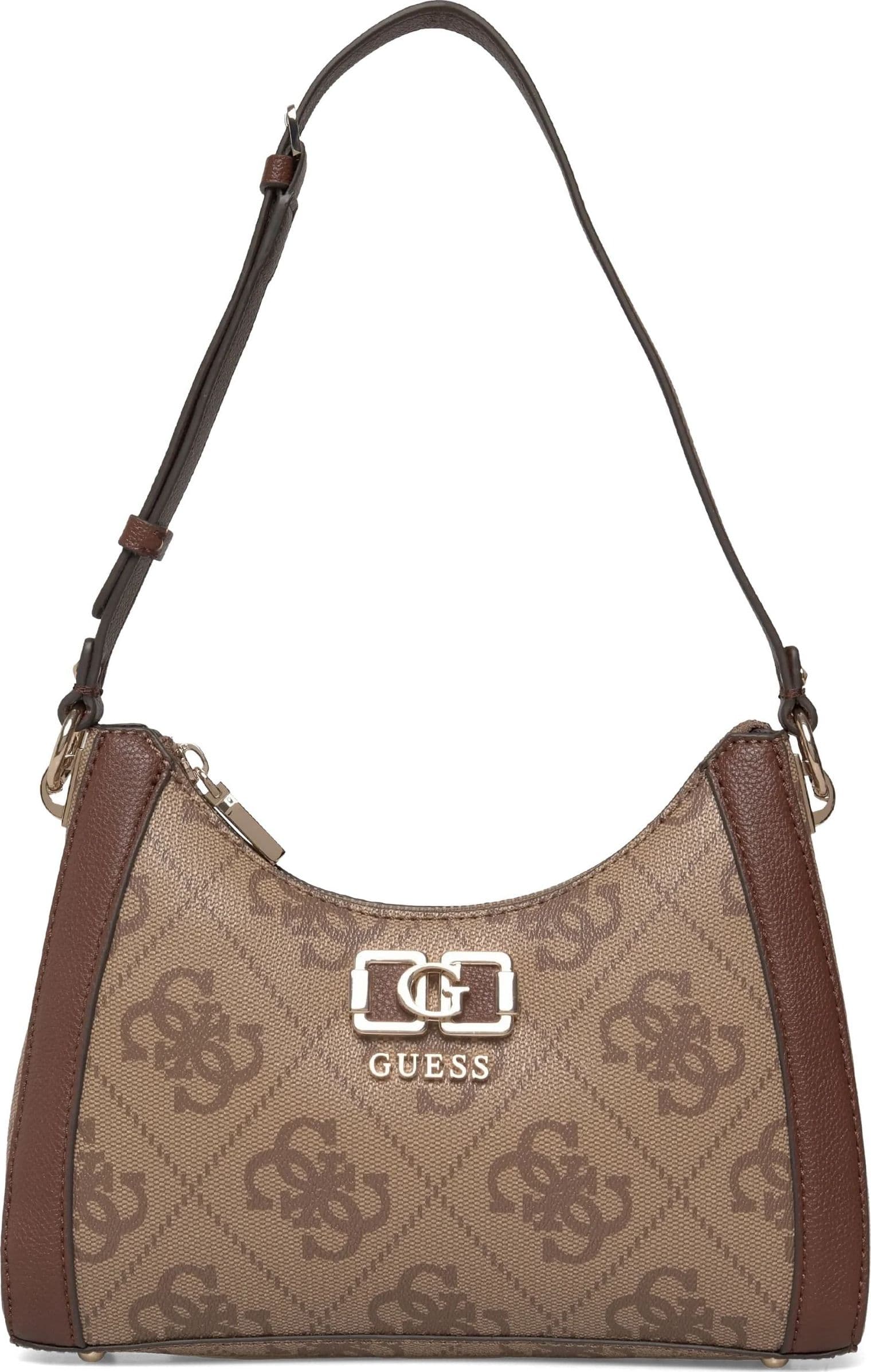 GUESS  BORSA KARNILLA LOGO – MARRONE