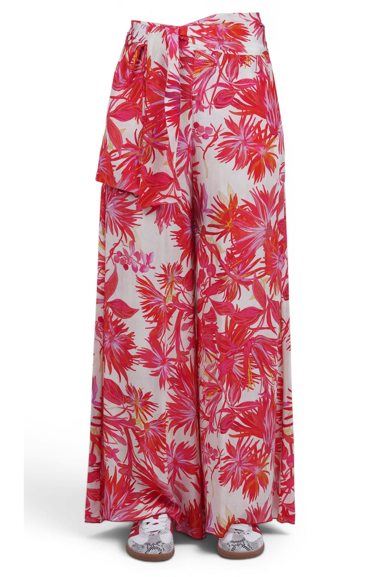 MALIPARMI Maliparmi - Pantalone - 470661 - Fantasia Rosso - 3