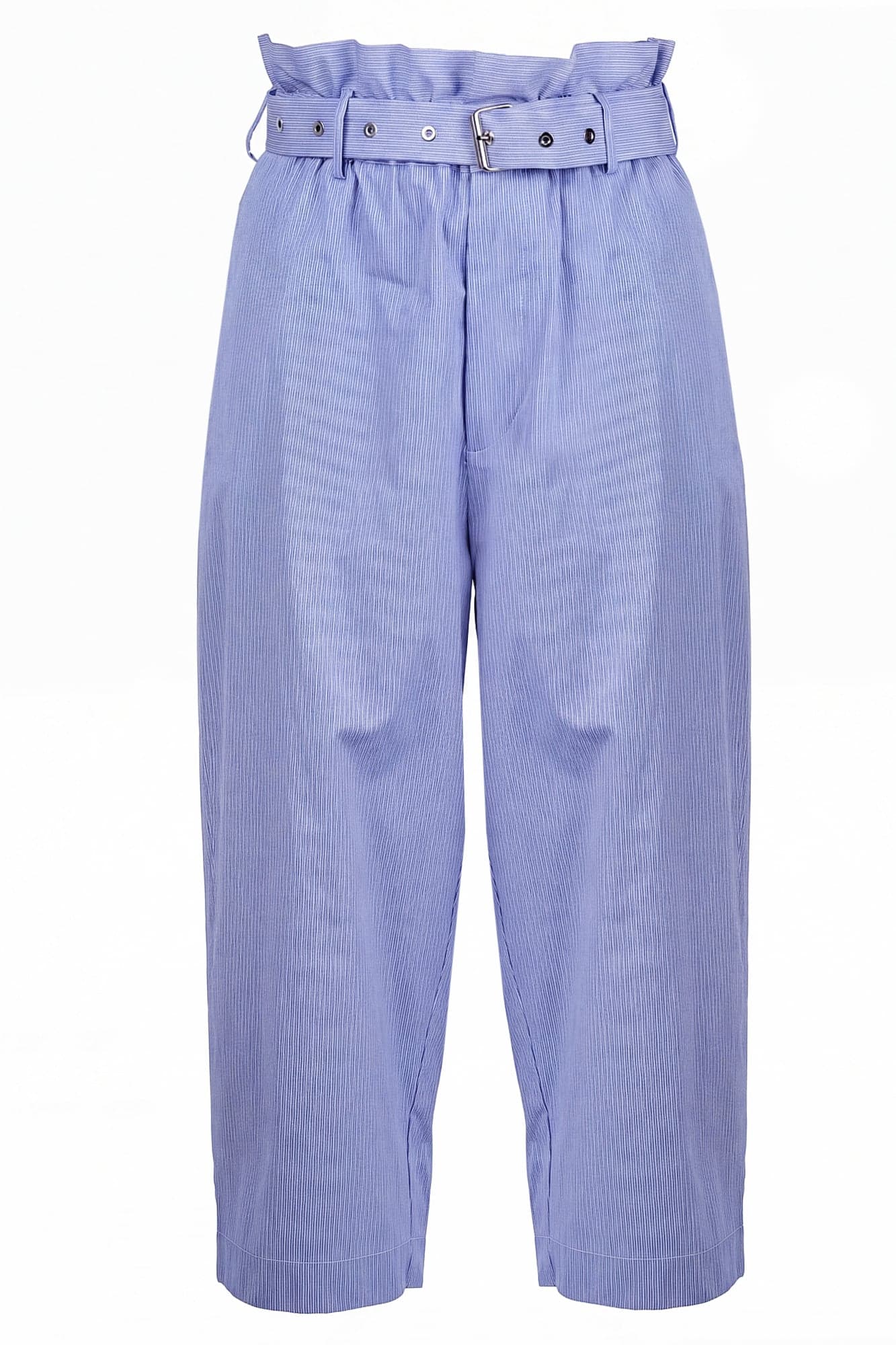 SOLOTRE Solotre - Pantalone - 470676 - Bianco/Azzurro