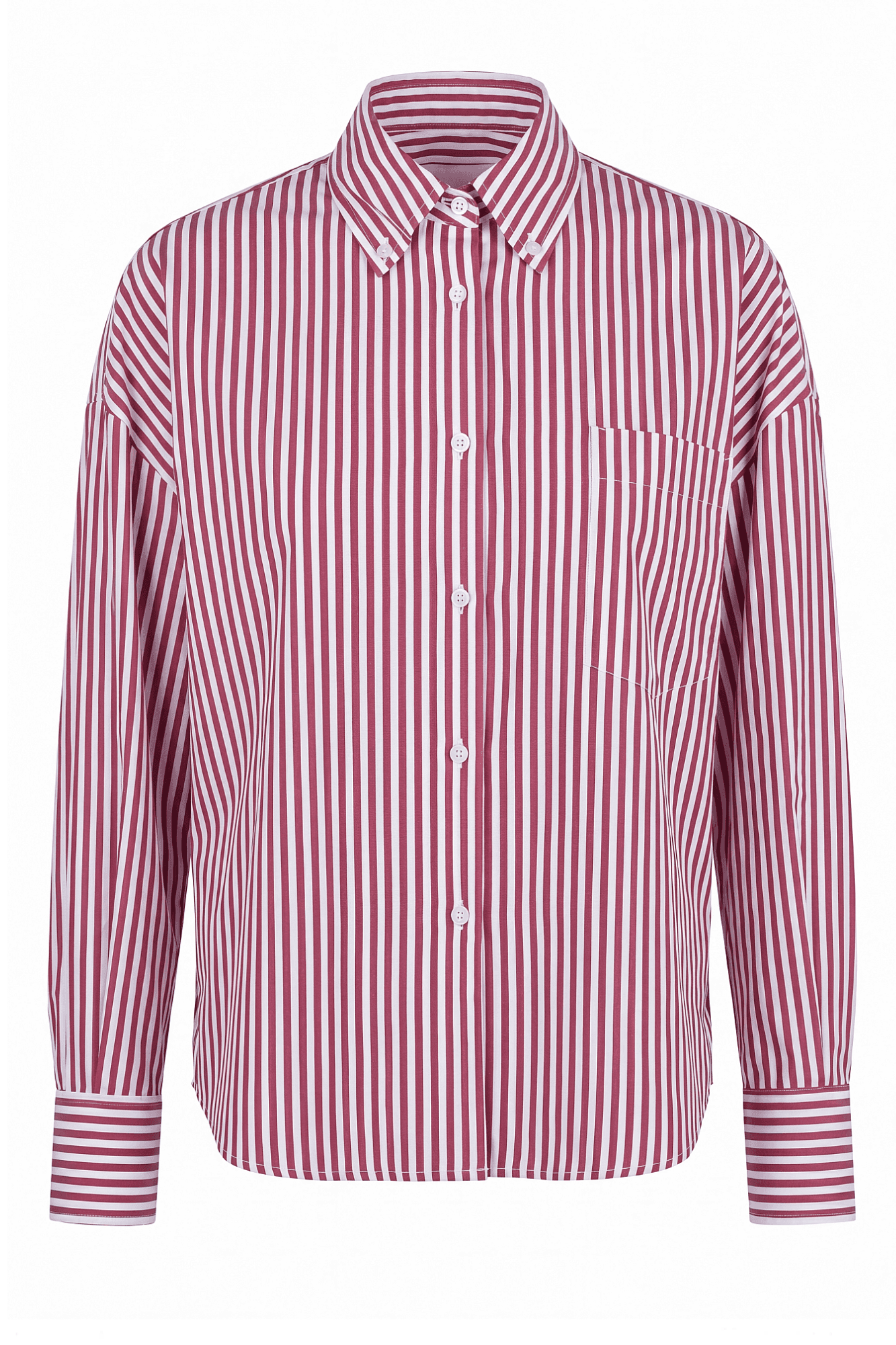 SOLOTRE Solotre - Camicia - 470680 - Bianco/Rosso - 7
