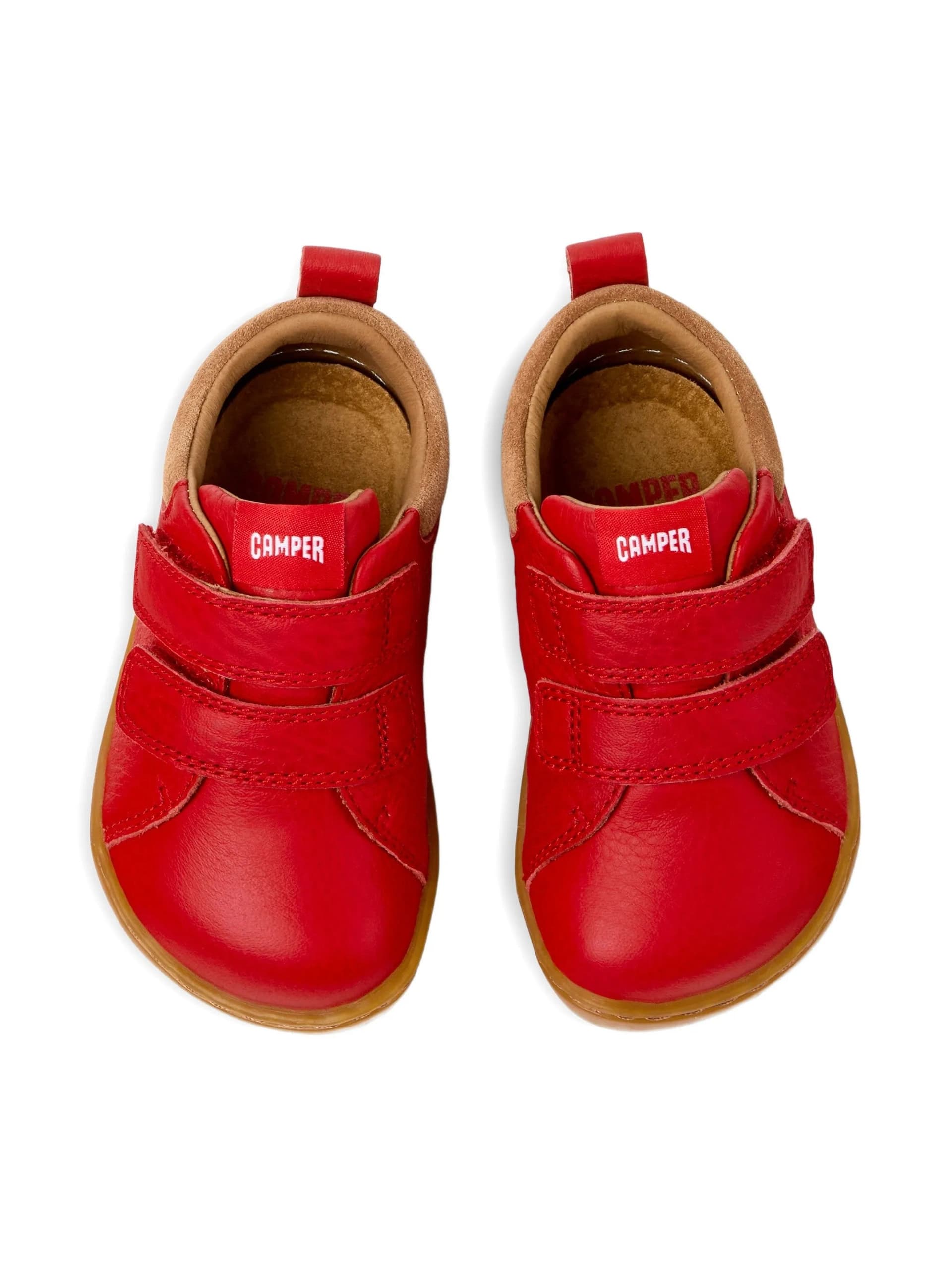 CAMPER KIDS Camper Kids - Sneakers Strappi Rosse da Bambino - 4