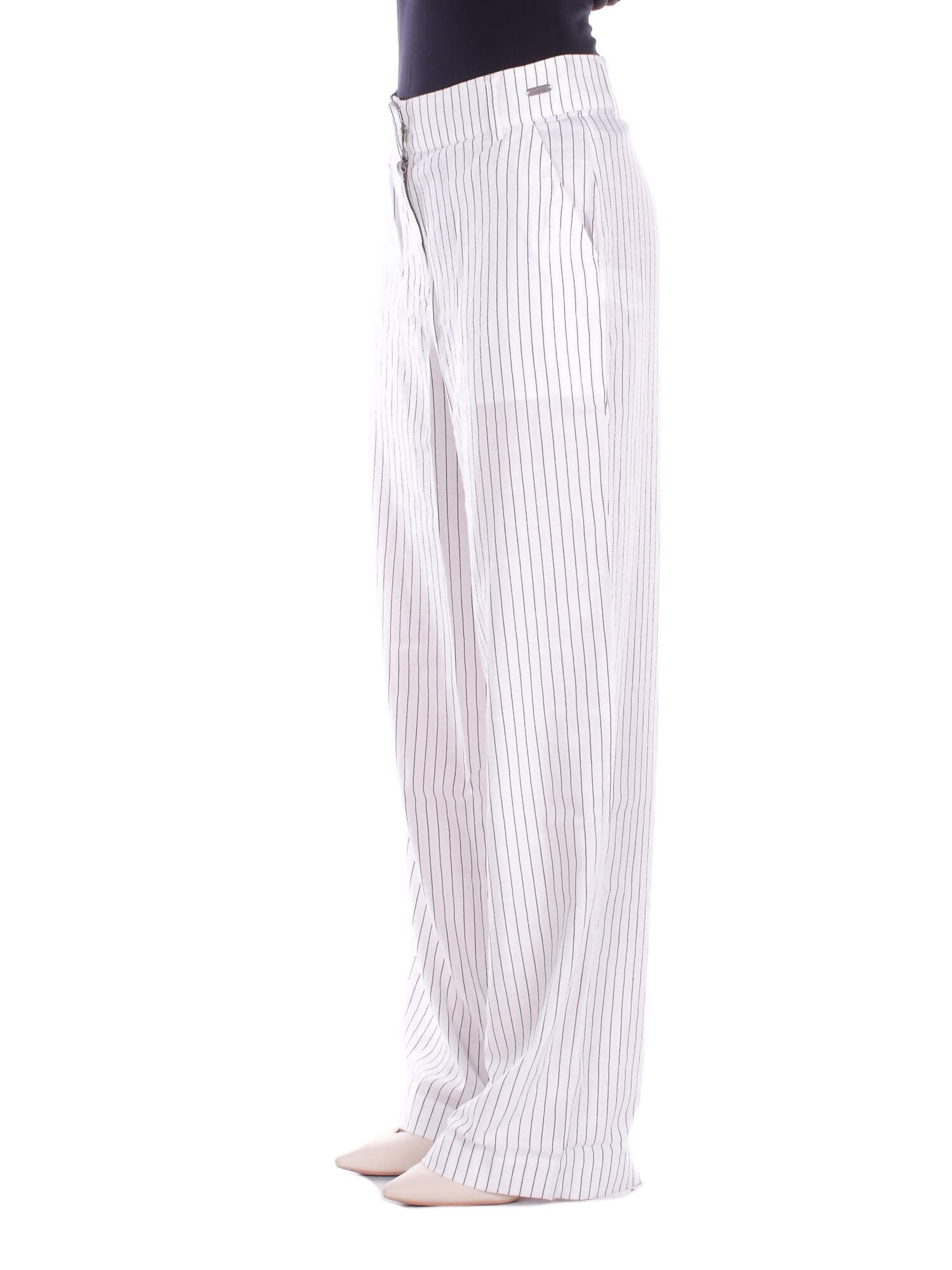 Barbour  Pantaloni White navy - 2