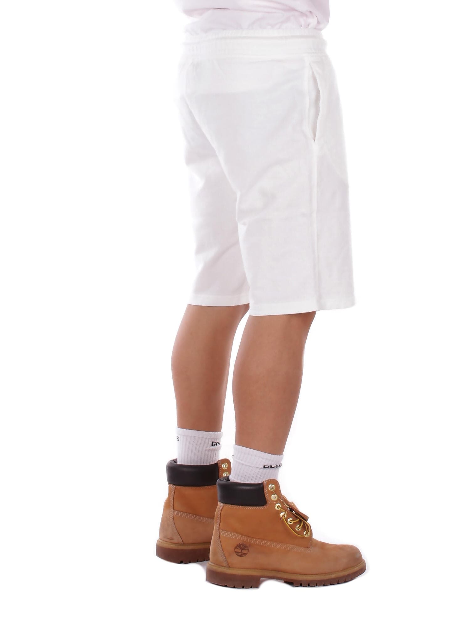 CP COMPANY  Pantaloncini Gauze white - 5