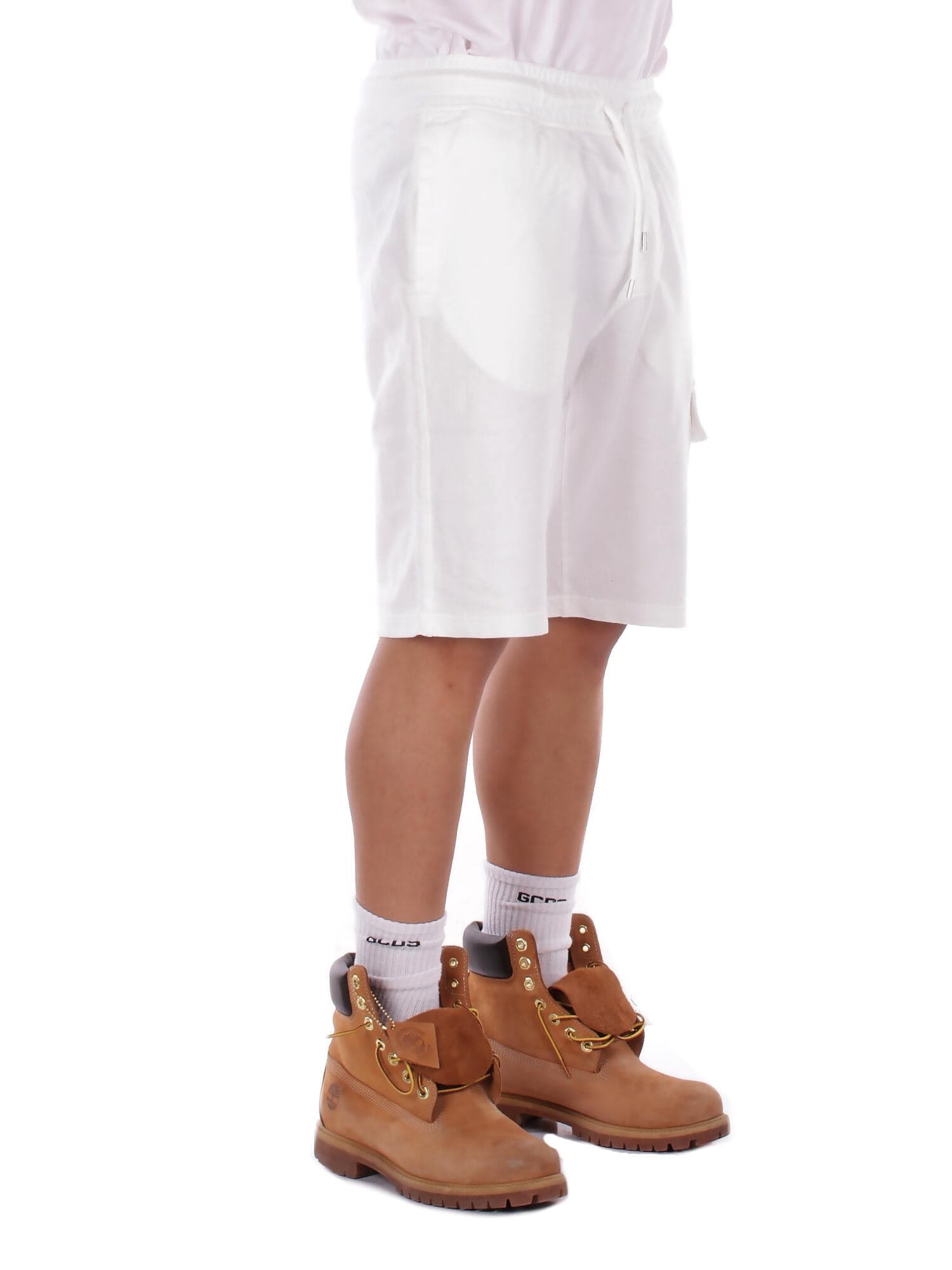 CP COMPANY  Pantaloncini Gauze white - 6