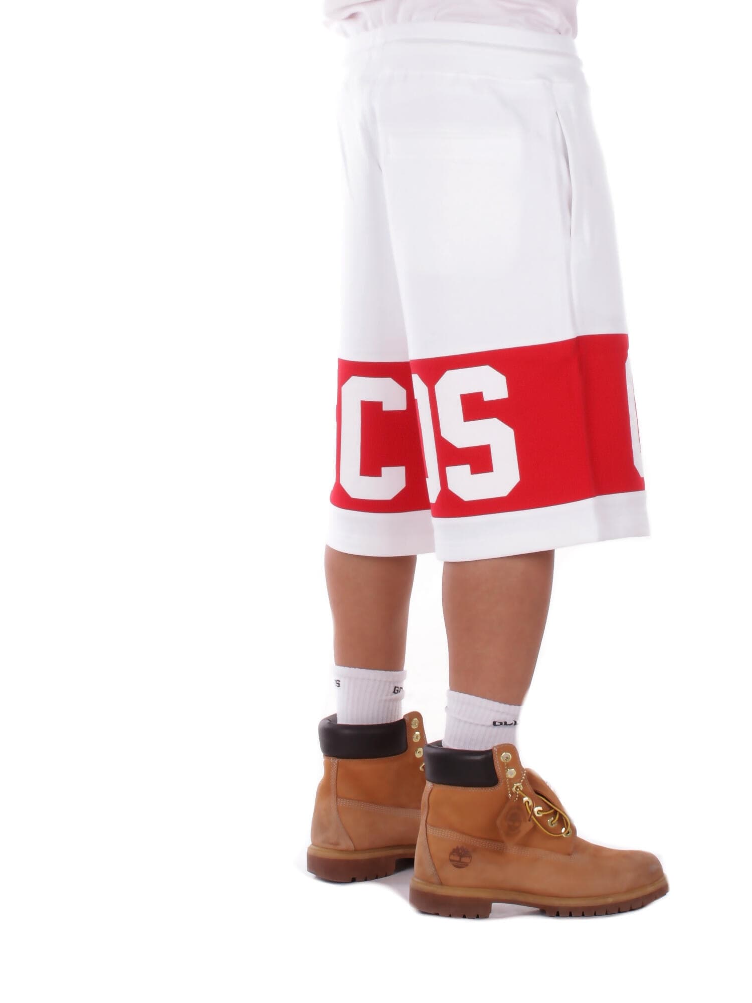 GCDS  Pantaloncini White red - 5