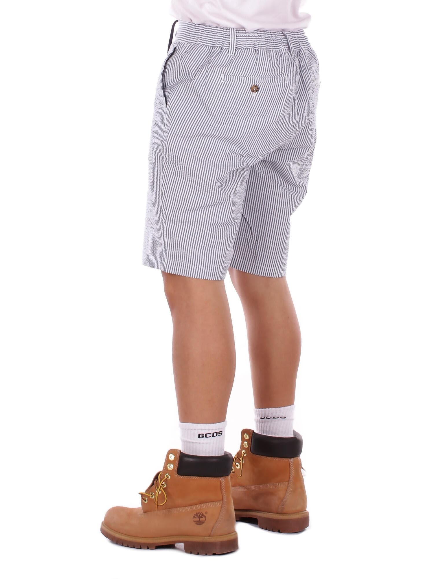 Saint Barth  Pantaloncini Bianco grigio - 3