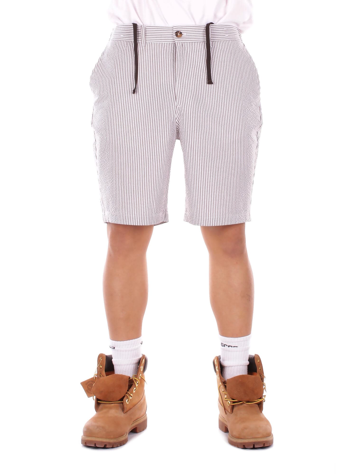 Saint Barth  Pantaloncini Beige bianco - 7