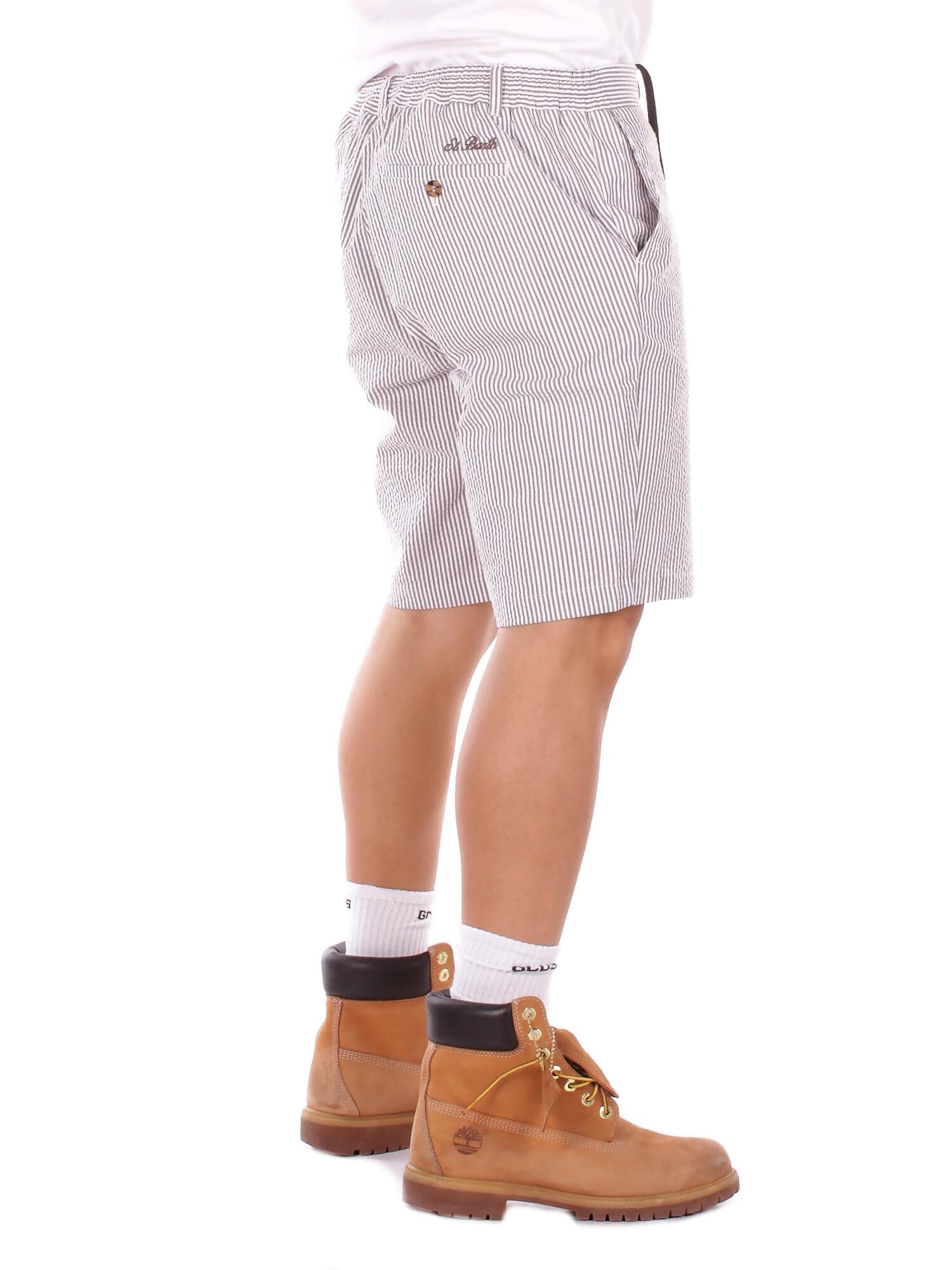 Saint Barth  Pantaloncini Beige bianco - 5