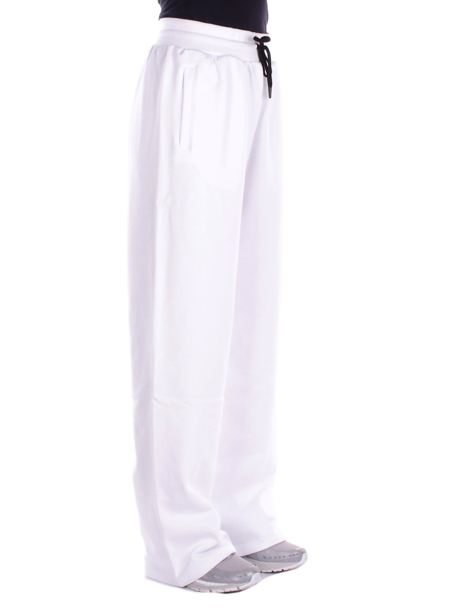GCDS  Pantaloni White black - 6