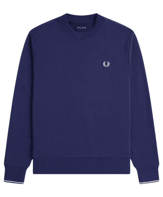 Fred Perry  Maglie Blu china - 3