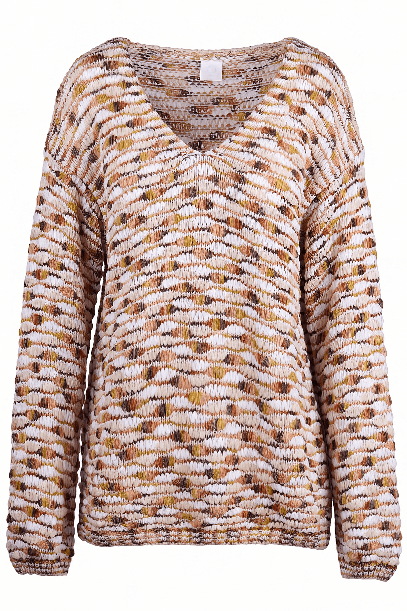 LA FEMME BLANCHE La Femme Blanche - Maglia - 471551 - Fantasia Beige - 7