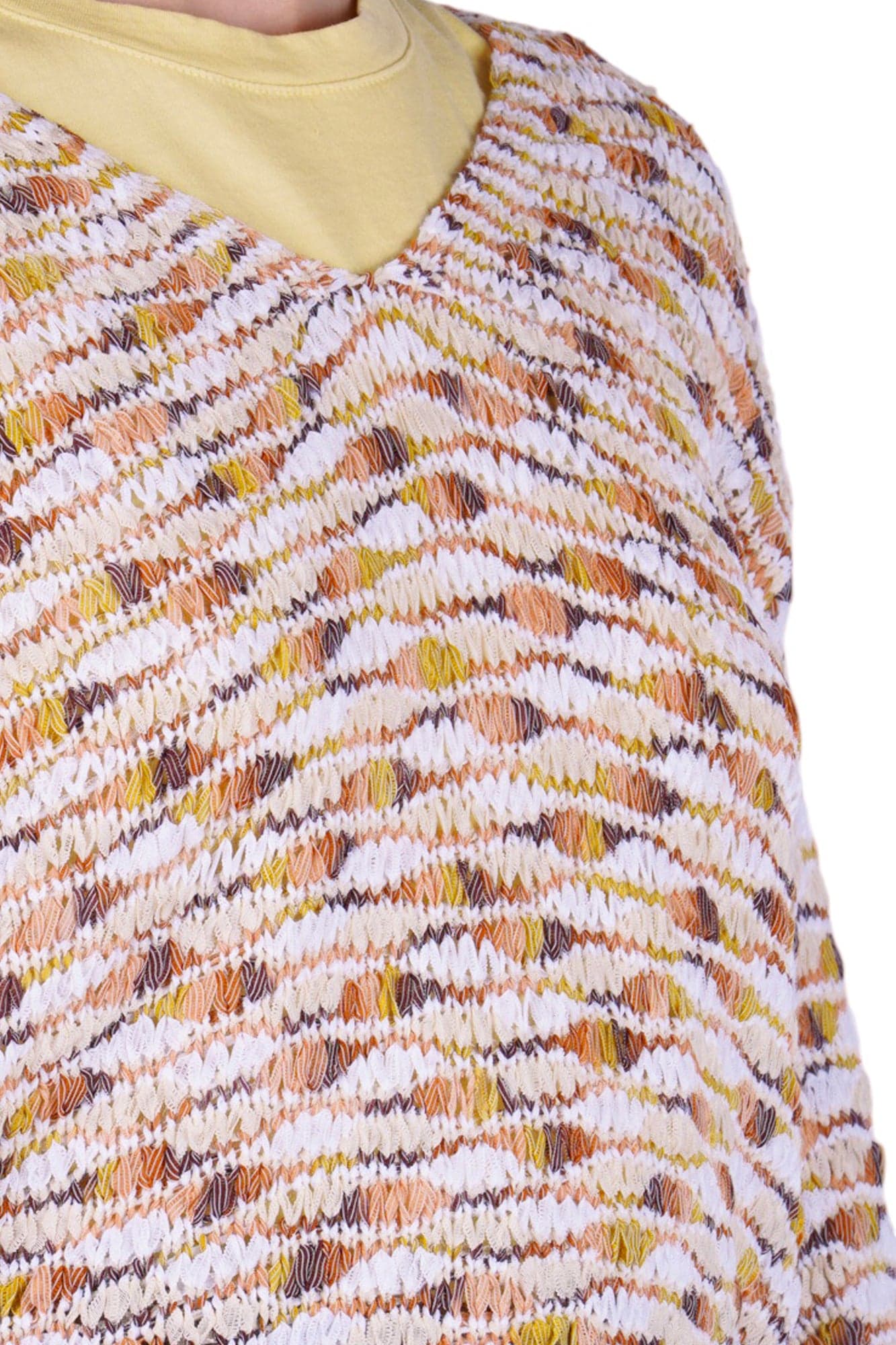 LA FEMME BLANCHE La Femme Blanche - Maglia - 471551 - Fantasia Beige - 6