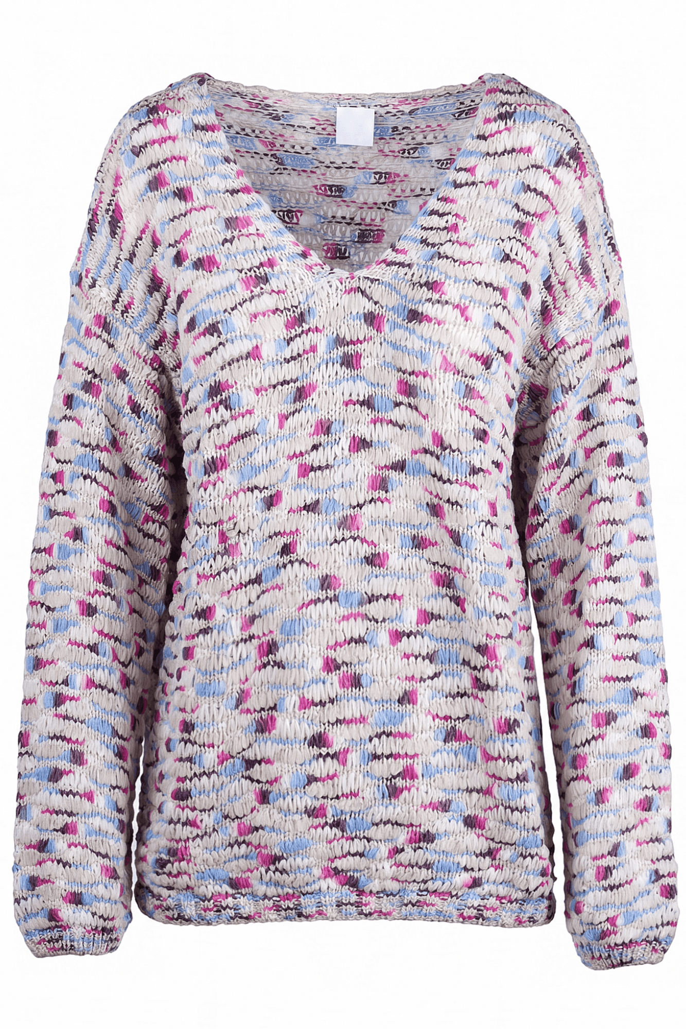 LA FEMME BLANCHE La Femme Blanche - Maglia - 471551 - Rosa/Blu - 7