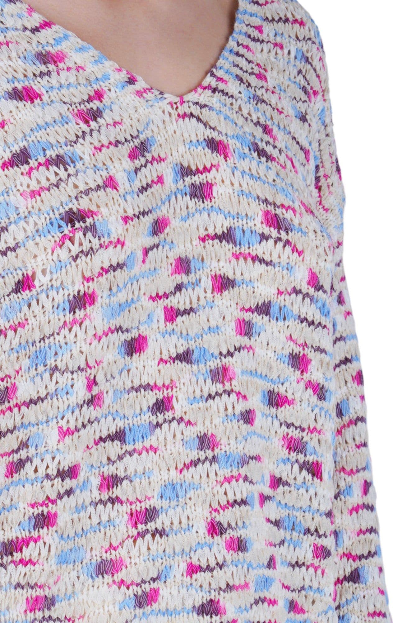 LA FEMME BLANCHE La Femme Blanche - Maglia - 471551 - Rosa/Blu - 6