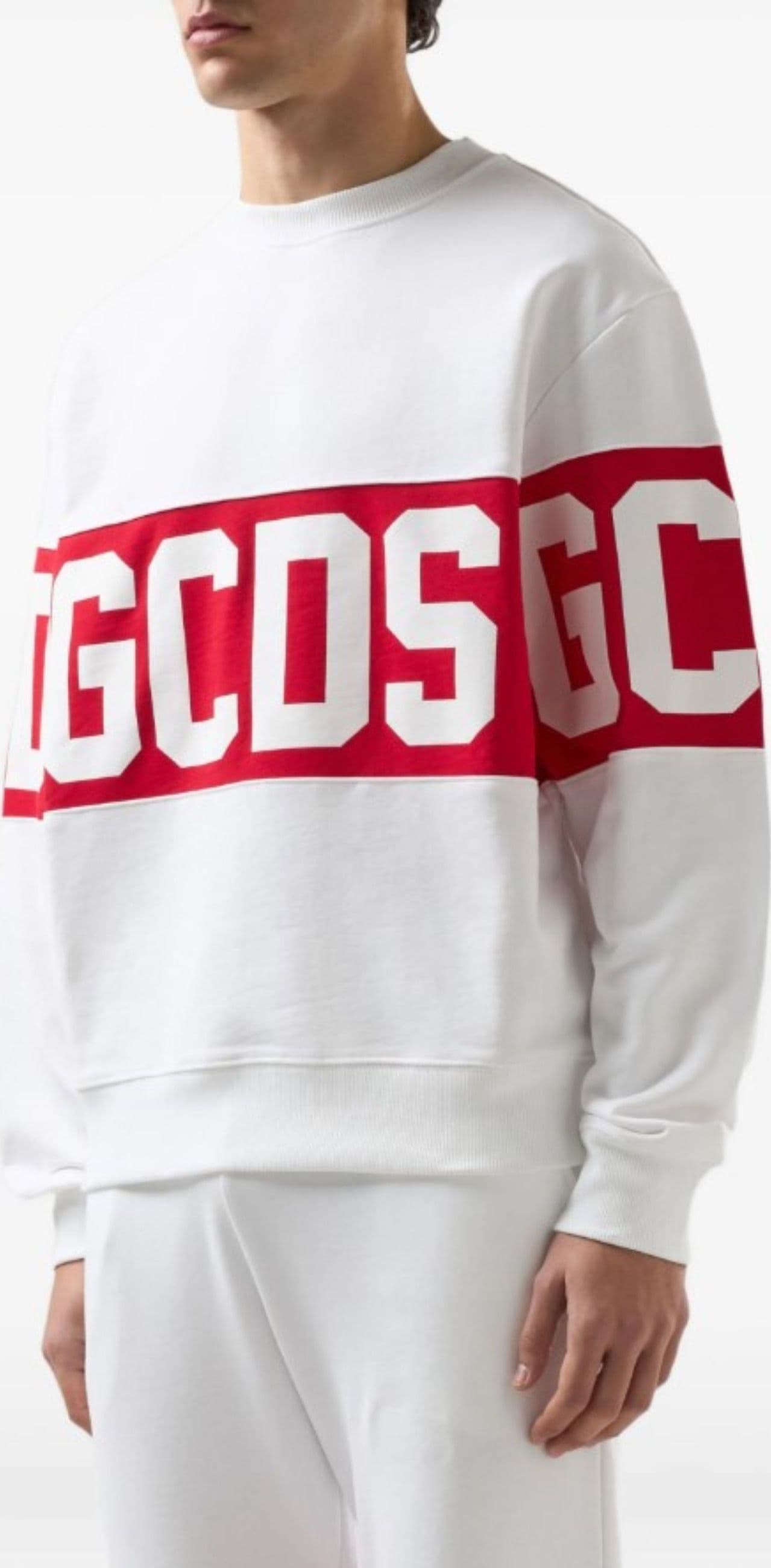 GCDS  FELPA BAND LOGO CREW - 4