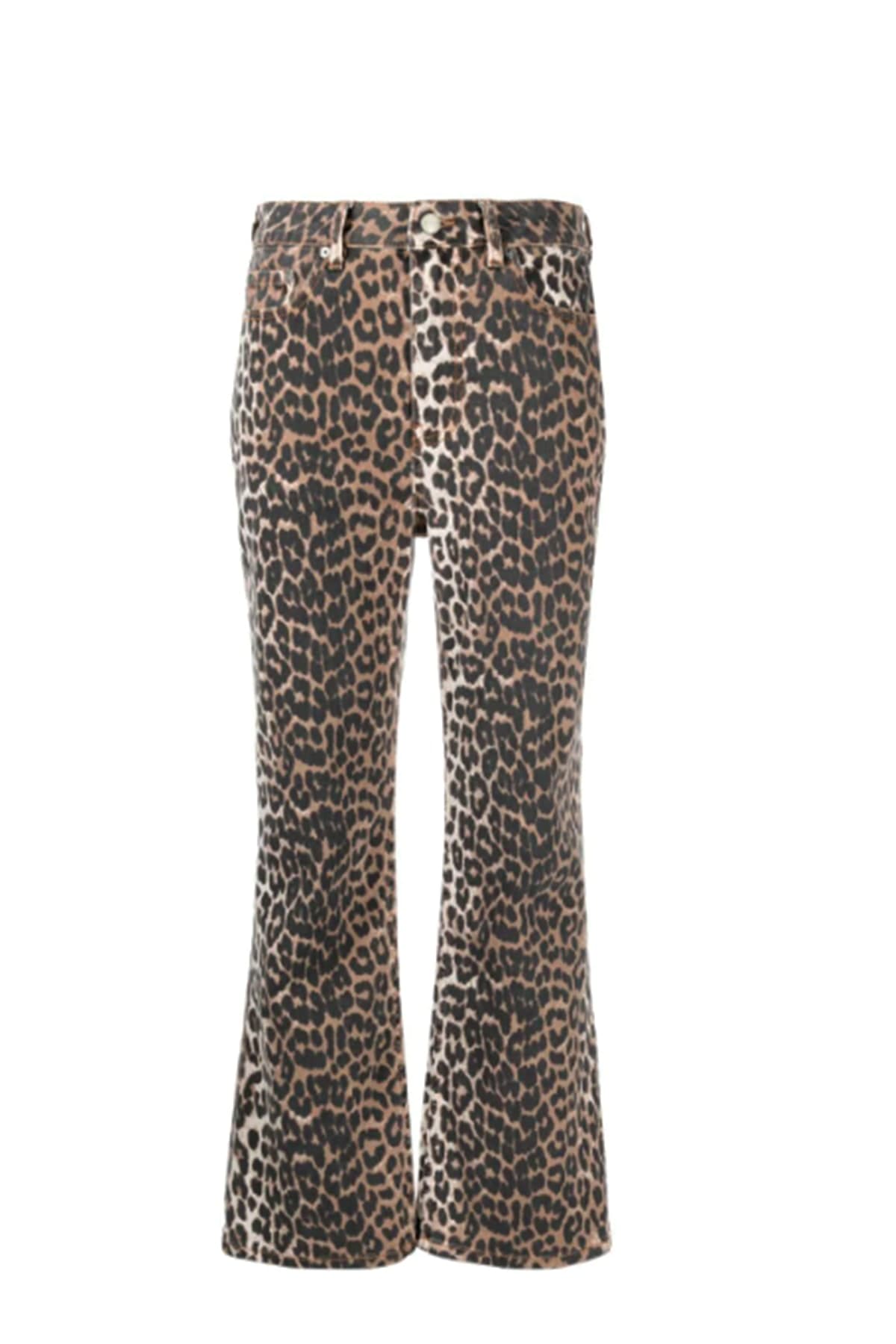 GANNI  Jeans Leopardato - 4