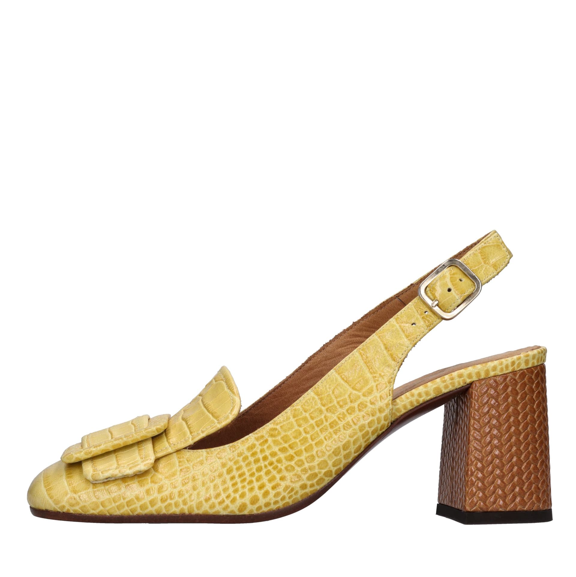 Chie Mihara  Scarpe con Tacco Giallo - 6