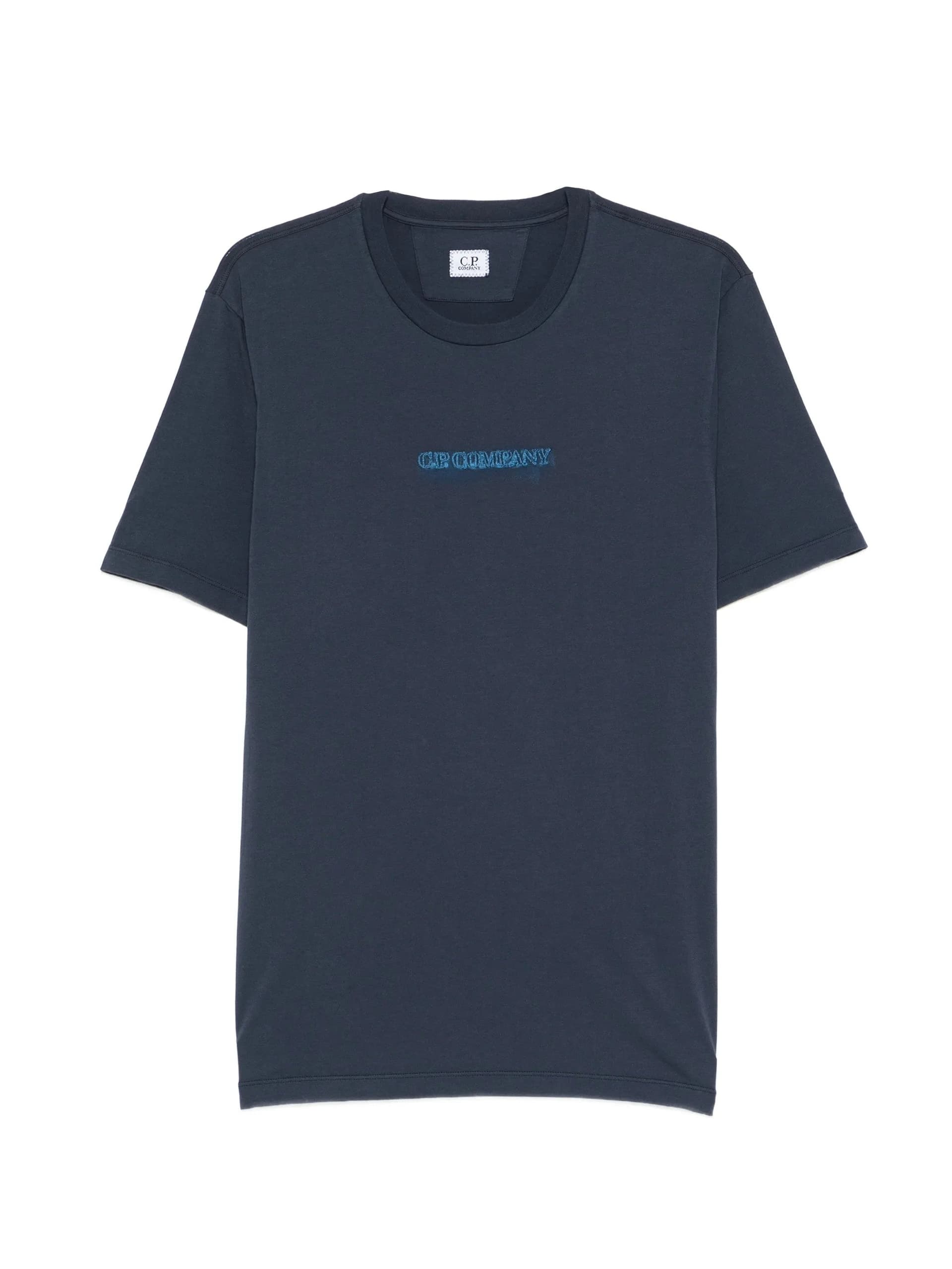 C.P. Company  - T-Shirt C.P Blu da Uomo - 6