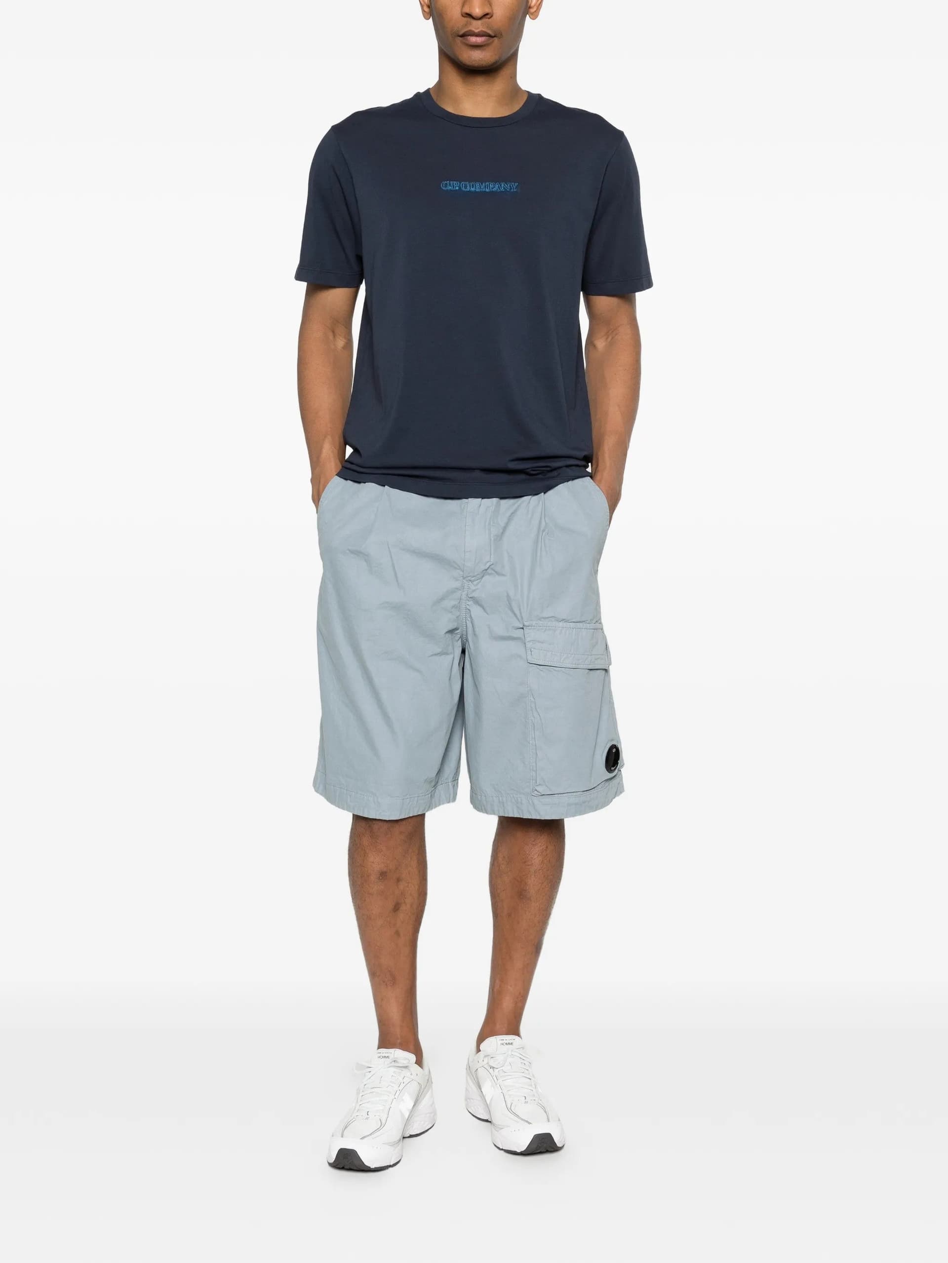 C.P. Company  - T-Shirt C.P Blu da Uomo - 2
