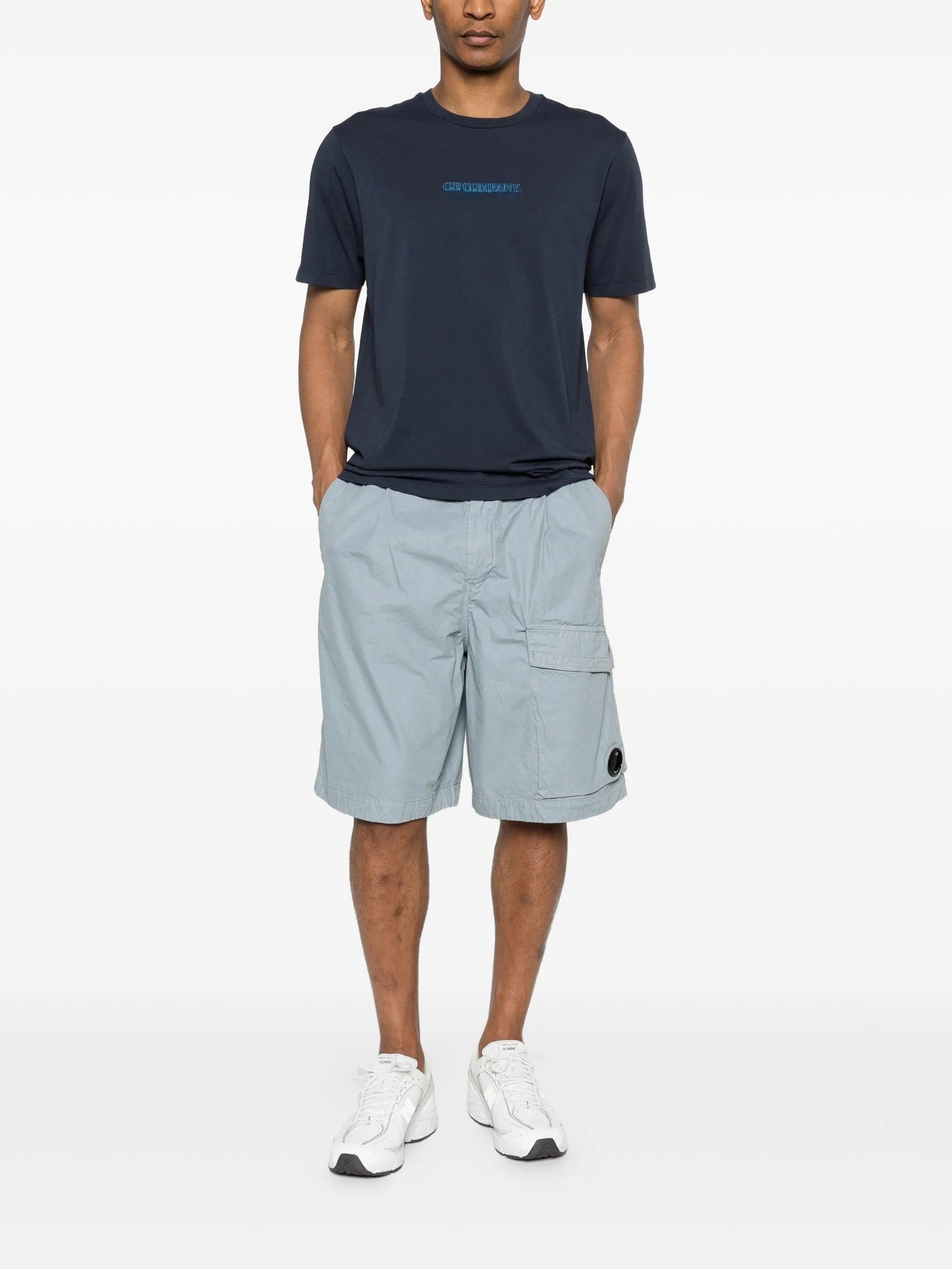 C.P. Company  - T-Shirt C.P Blu da Uomo - 2