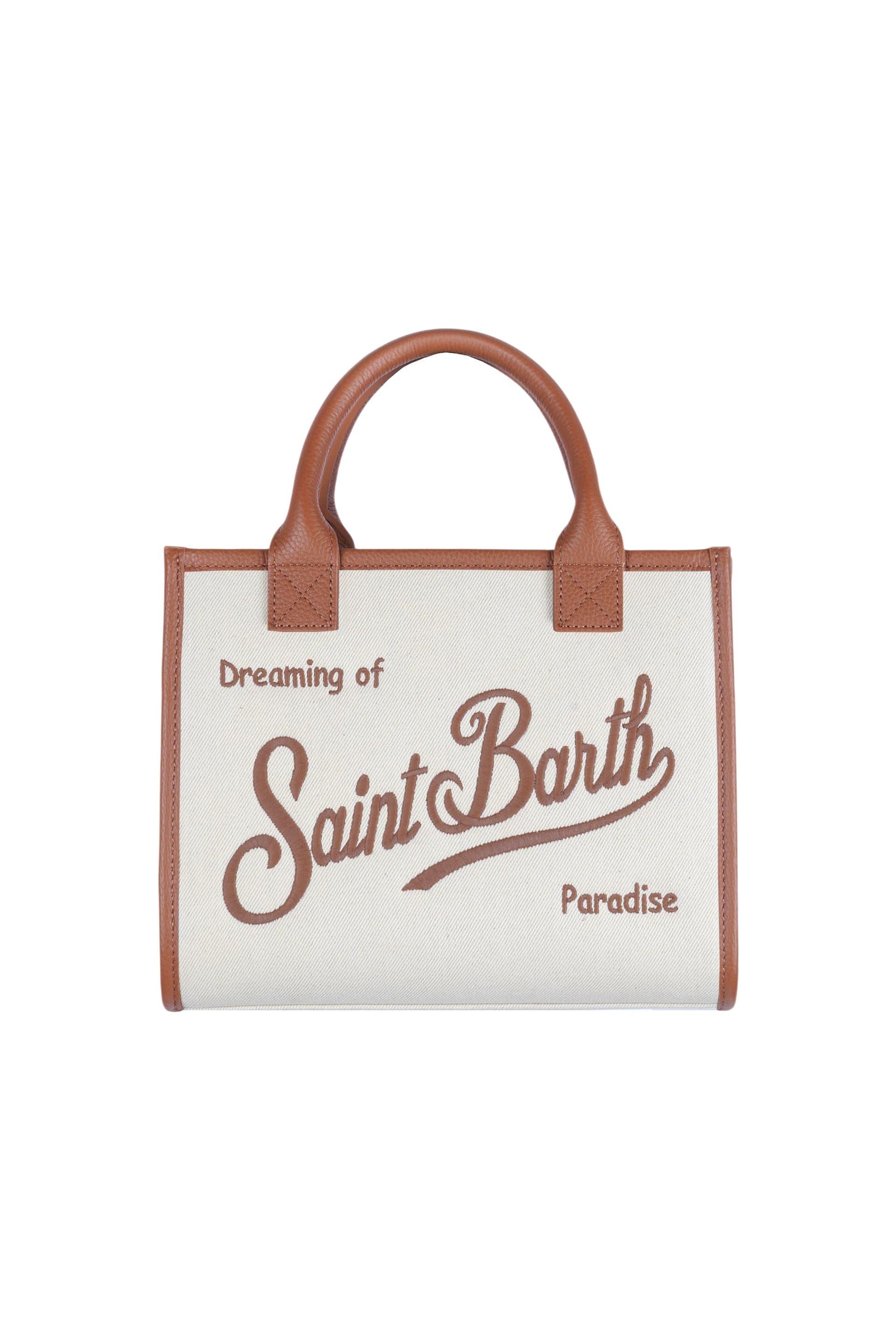 MC2 SAINT BARTH MC2 Saint Barth - Borsa media - 470962 - Crema - 7