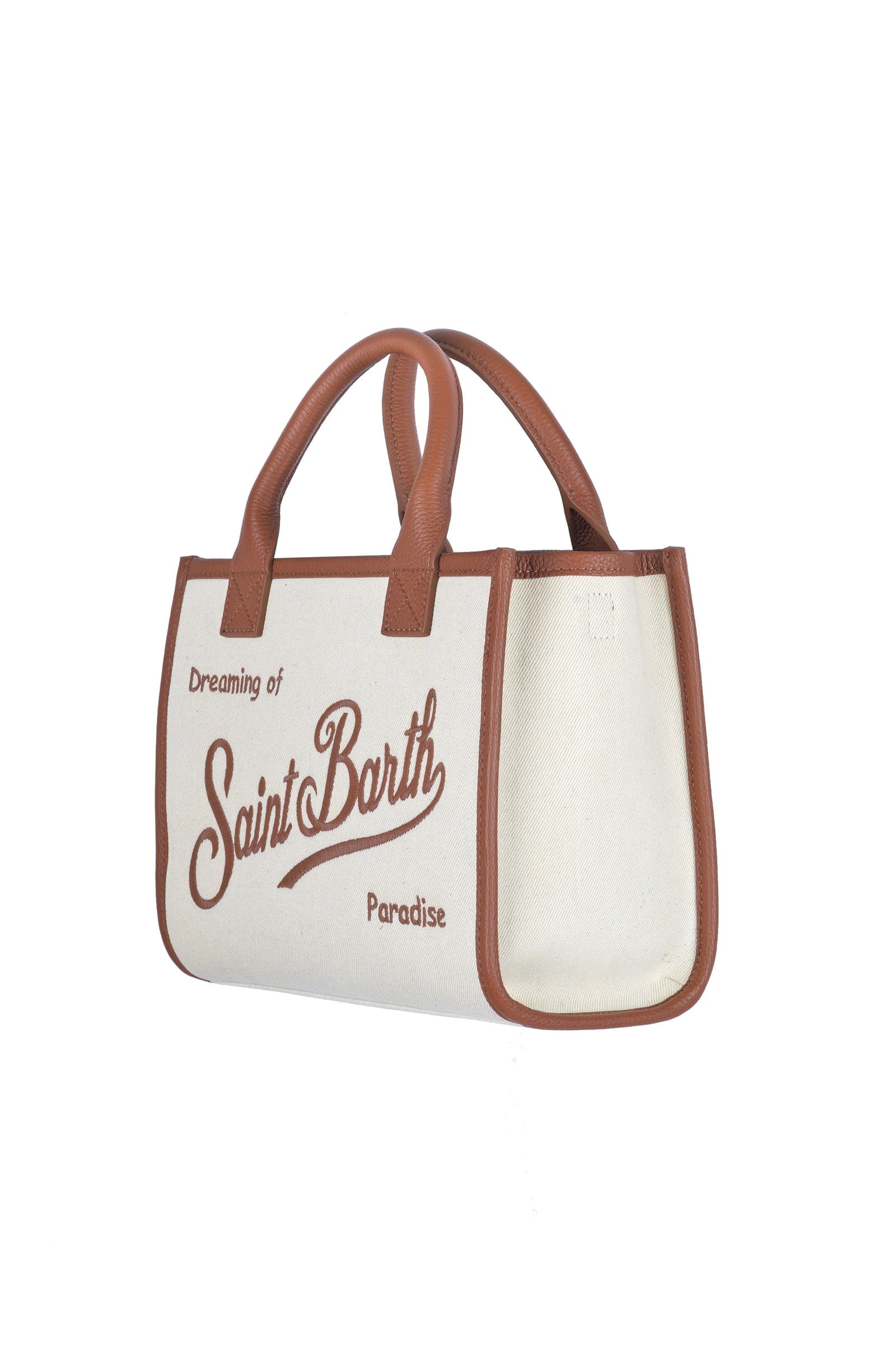 MC2 SAINT BARTH MC2 Saint Barth - Borsa media - 470962 - Crema - 3