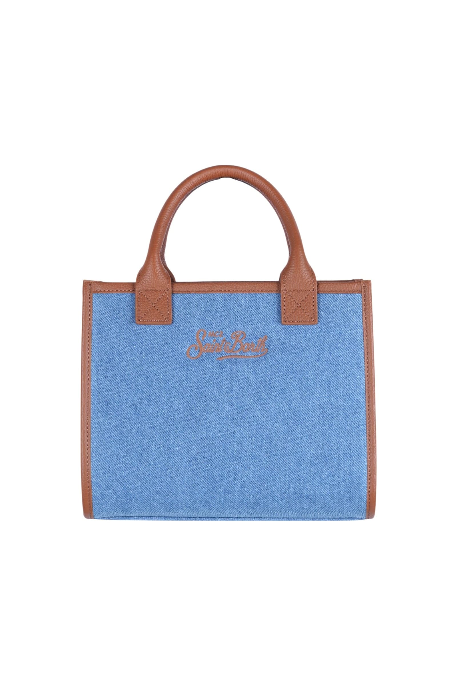 MC2 SAINT BARTH MC2 Saint Barth - Borsa media - 470962 - Denim - 4