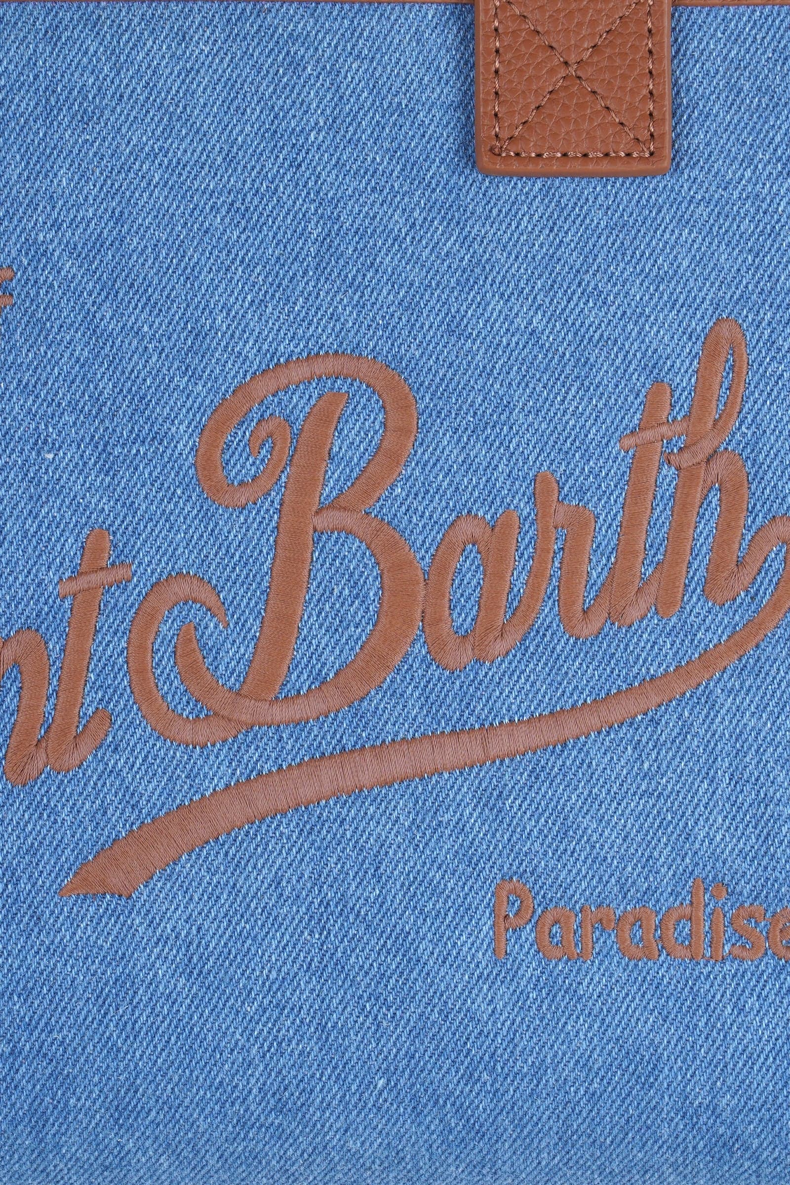 MC2 SAINT BARTH MC2 Saint Barth - Borsa media - 470962 - Denim - 5