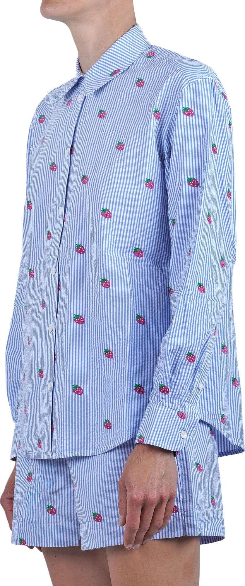 MC2 SAINT BARTH MC2 Saint Barth - Camicia - 470974 - Bianco/Blu - 4