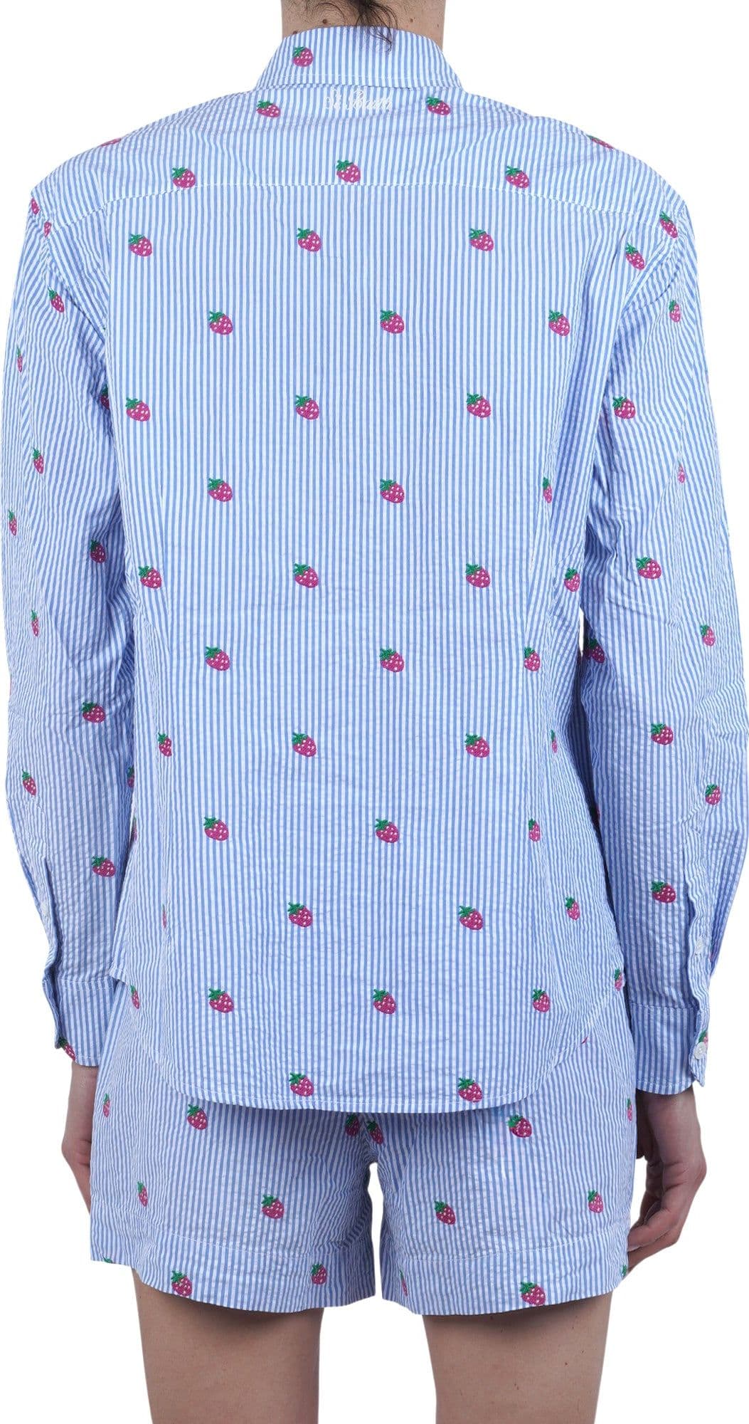 MC2 SAINT BARTH MC2 Saint Barth - Camicia - 470974 - Bianco/Blu - 5