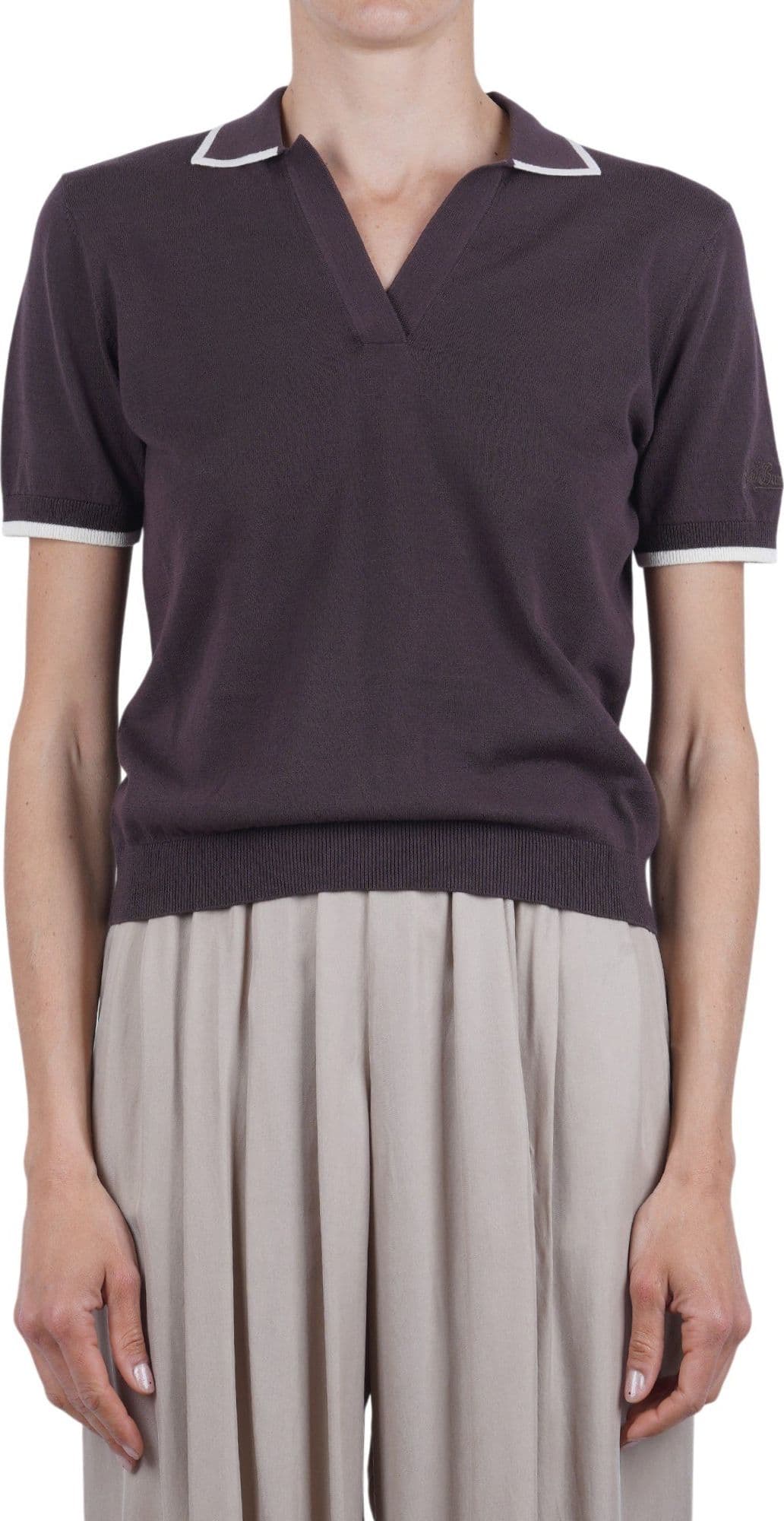 MC2 SAINT BARTH MC2 Saint Barth - T-shirt - 470976 - Moro - 3