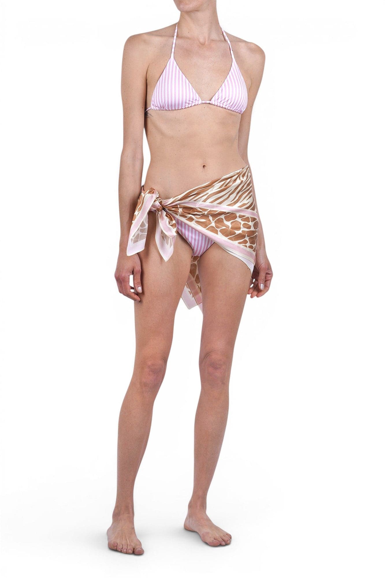 MC2 SAINT BARTH MC2 Saint Barth - Bikini - 470985 - Bianco/Rosa - 2
