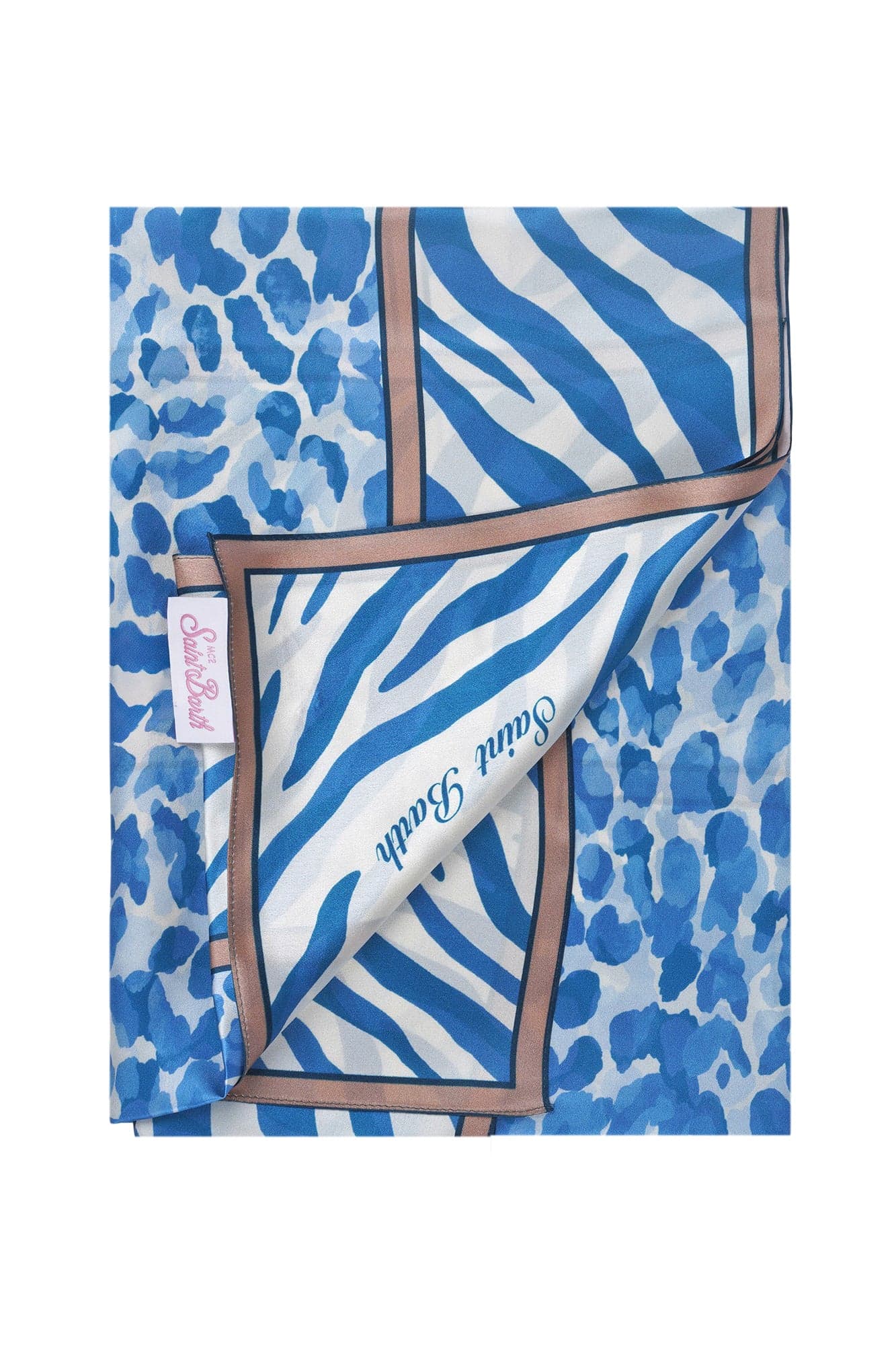 MC2 SAINT BARTH MC2 Saint Barth - Bandana - 470997 - Blu/Latte