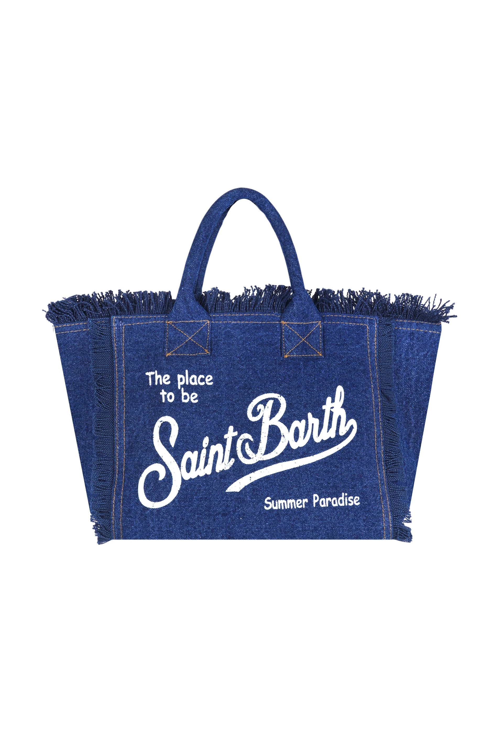 MC2 SAINT BARTH MC2 Saint Barth - Borsa media - 471043 - Denim - 6