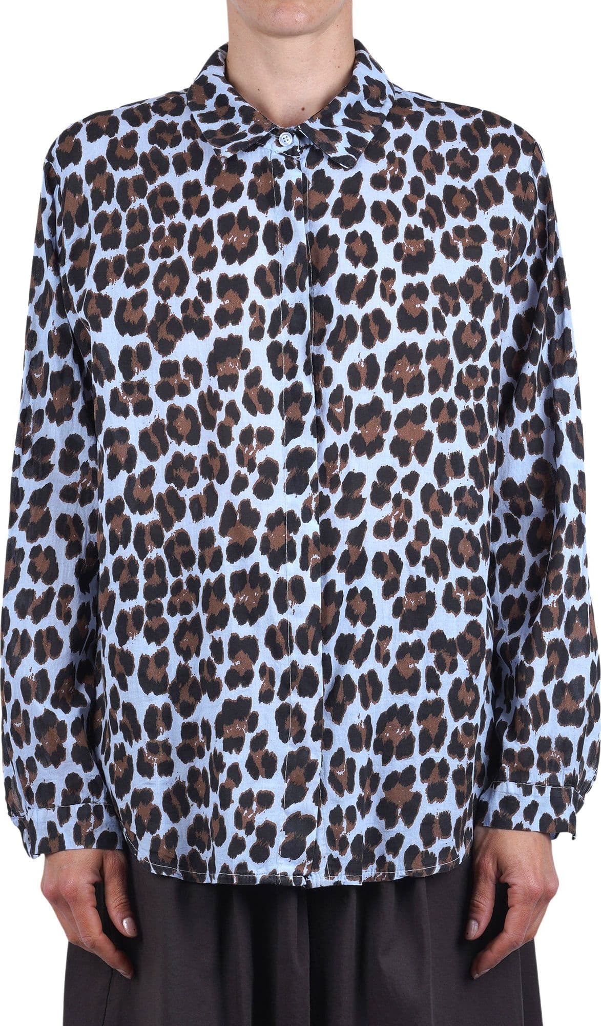 LA FEMME BLANCHE La Femme Blanche - Camicia - 471562 - Fantasia Azzurro - 3