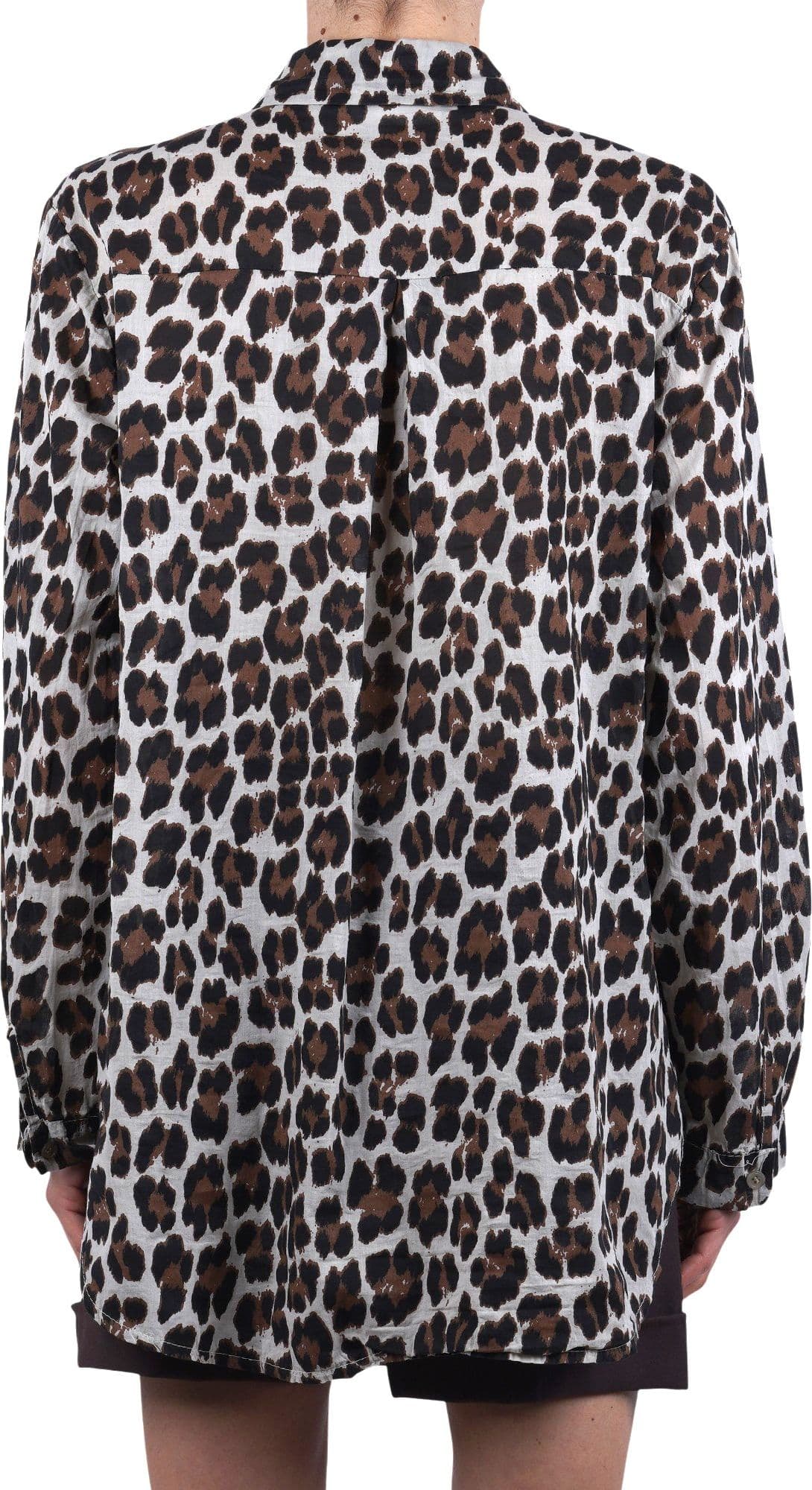 LA FEMME BLANCHE La Femme Blanche - Camicia - 471562 - Fantasia Marrone - 5