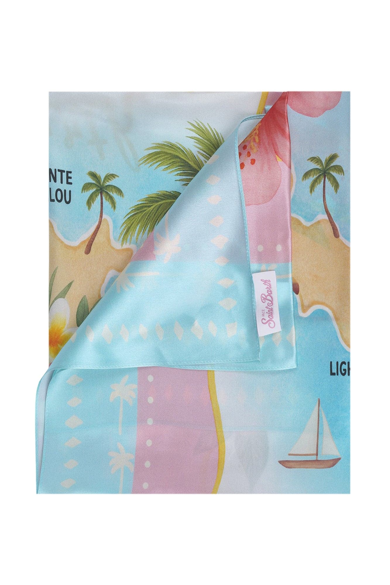 MC2 SAINT BARTH MC2 Saint Barth - Bandana - 471001 - Fantasia Azzurro - 6