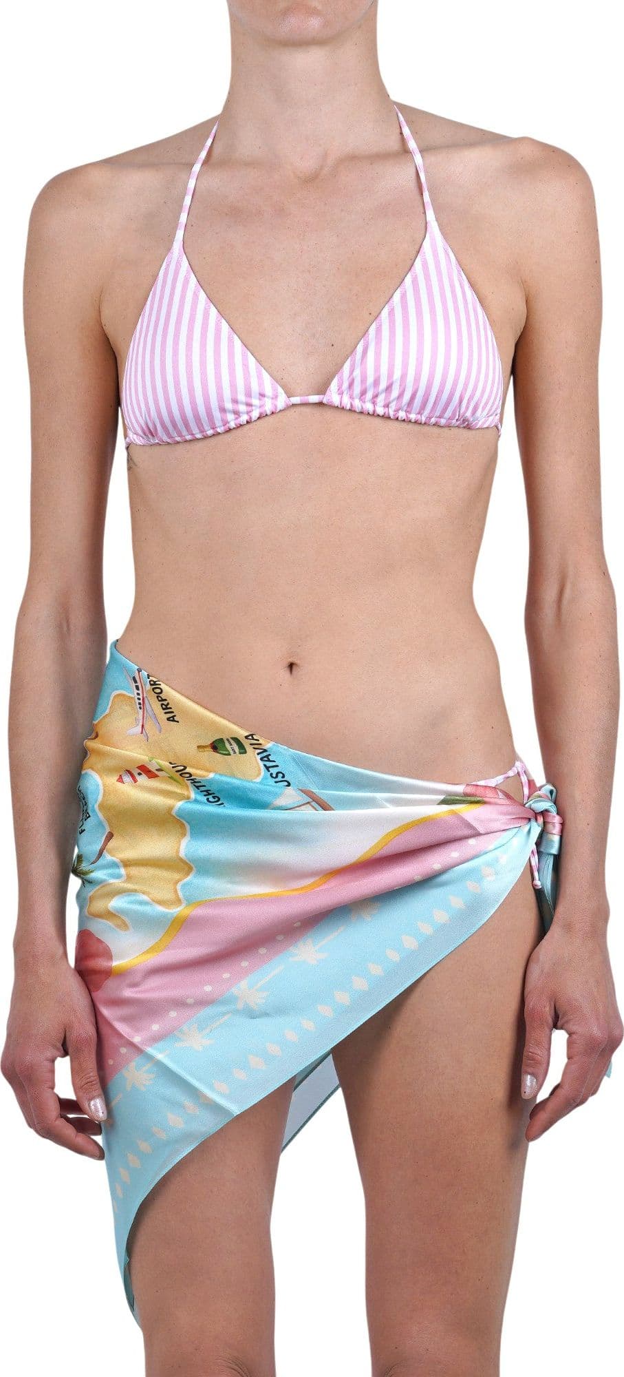 MC2 SAINT BARTH MC2 Saint Barth - Bandana - 471001 - Fantasia Azzurro - 3