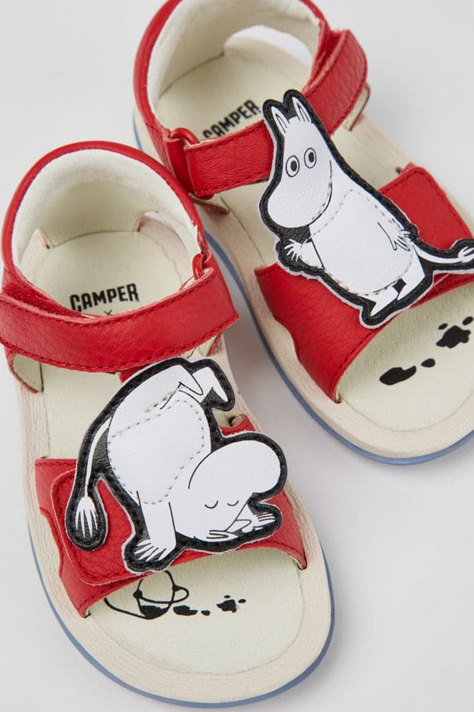 CAMPER KIDS Camper Kids - Sneakers Rosse da Bambino - 3
