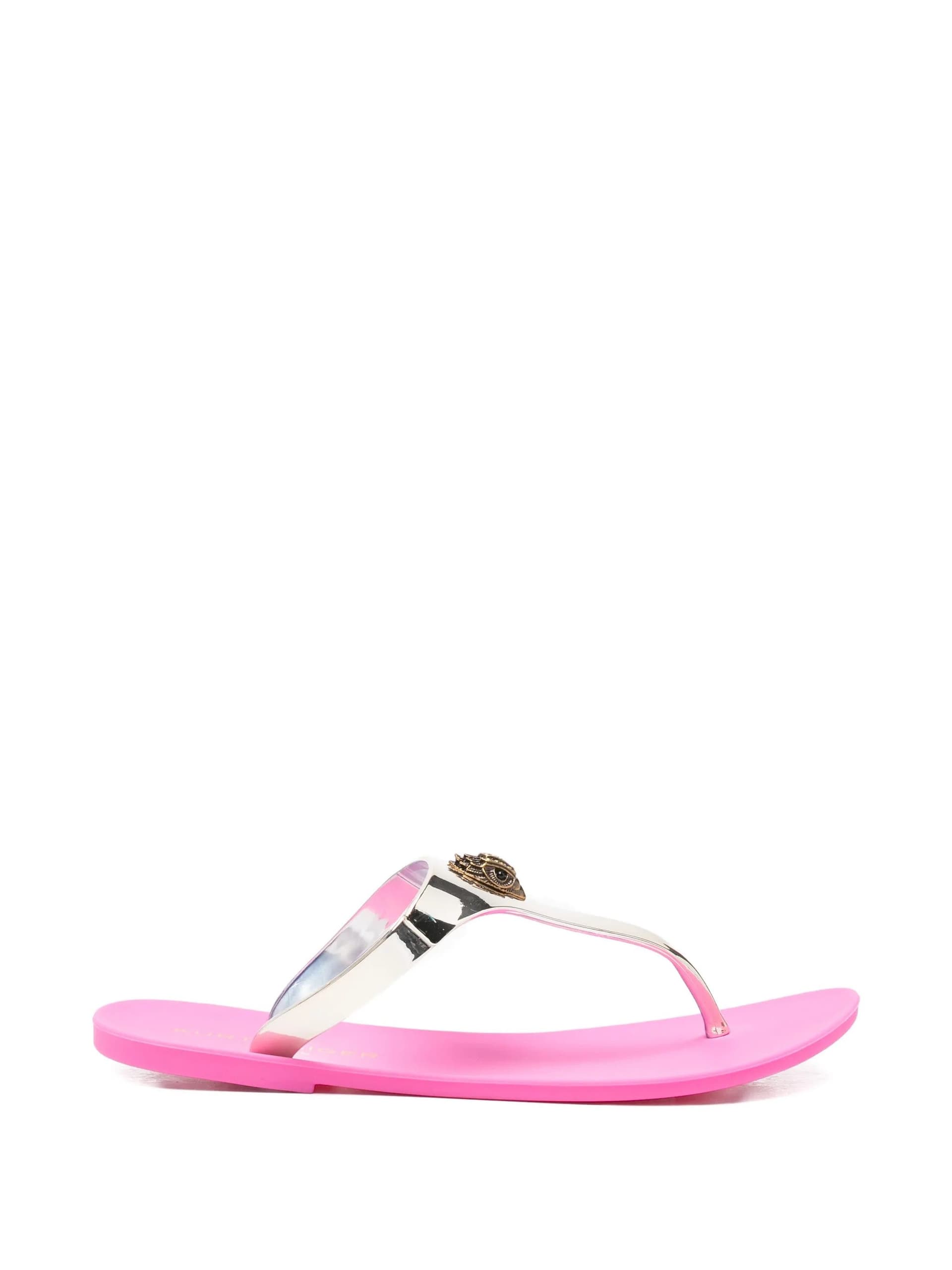 KURT GEIGER LONDON Kurt Geiger London - Infradito Oro da Donna - 5