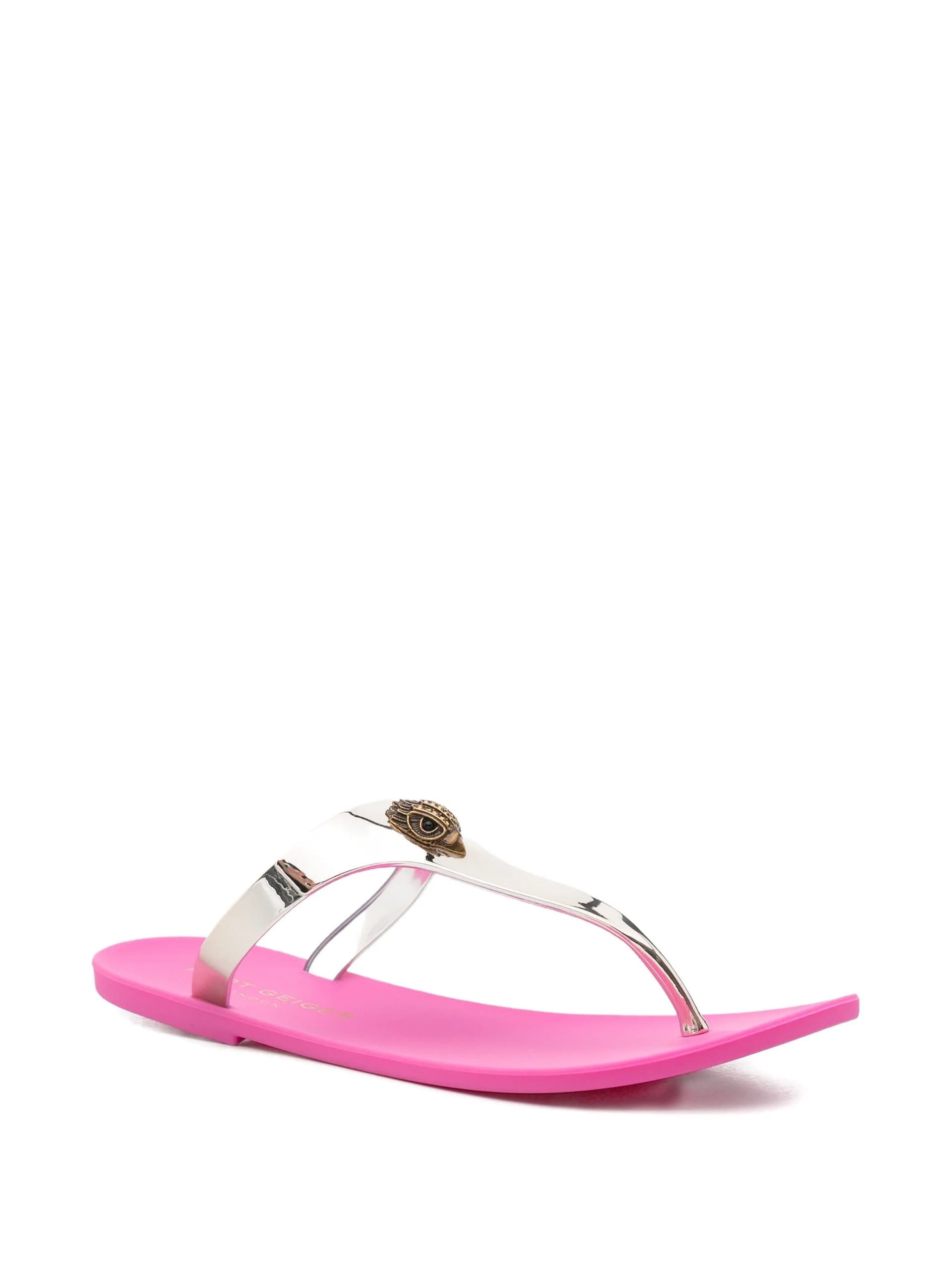 KURT GEIGER LONDON Kurt Geiger London - Infradito Oro da Donna - 3