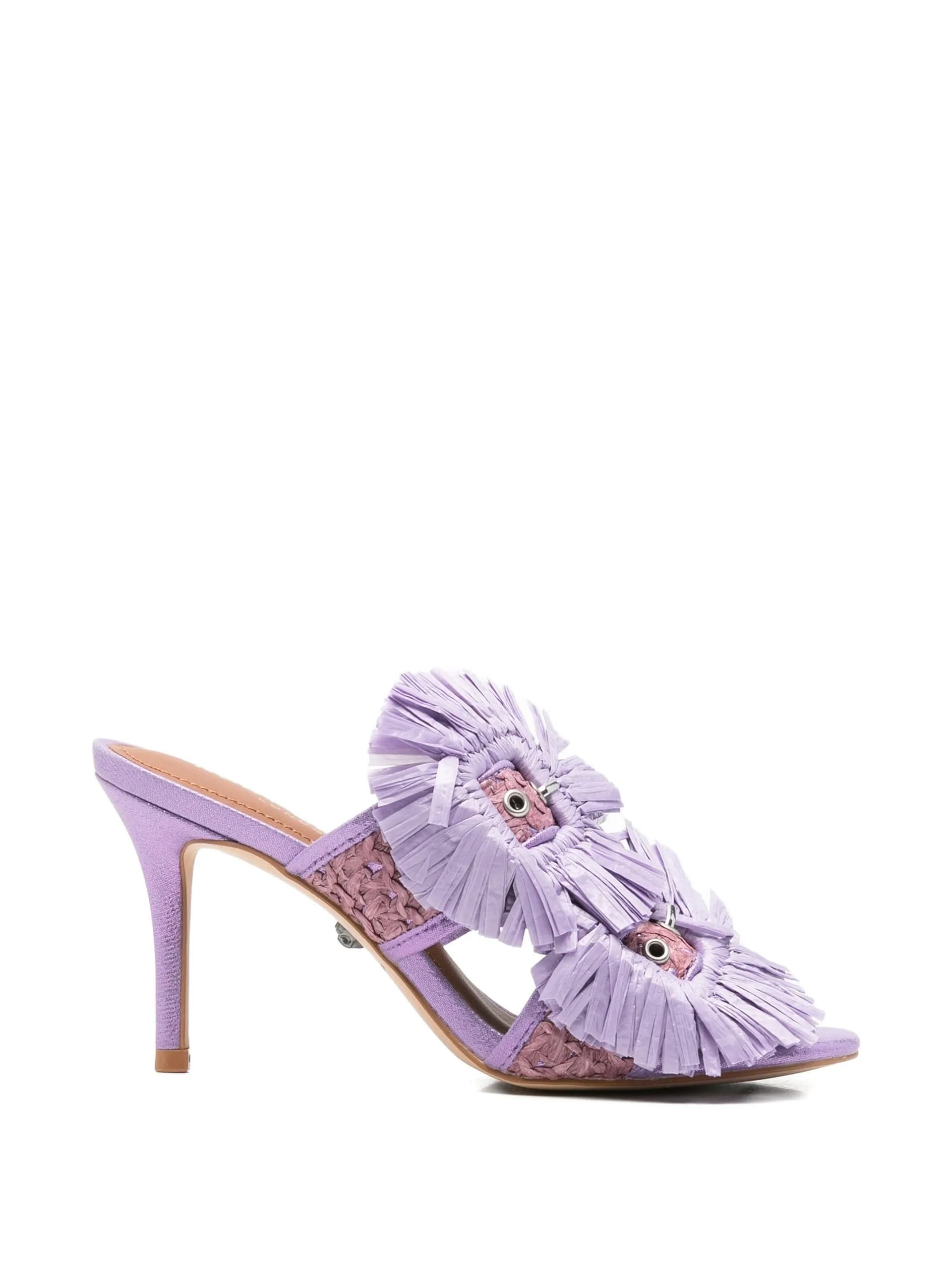 KURT GEIGER LONDON Kurt Geiger London - Sandali Viola da Donna - 5