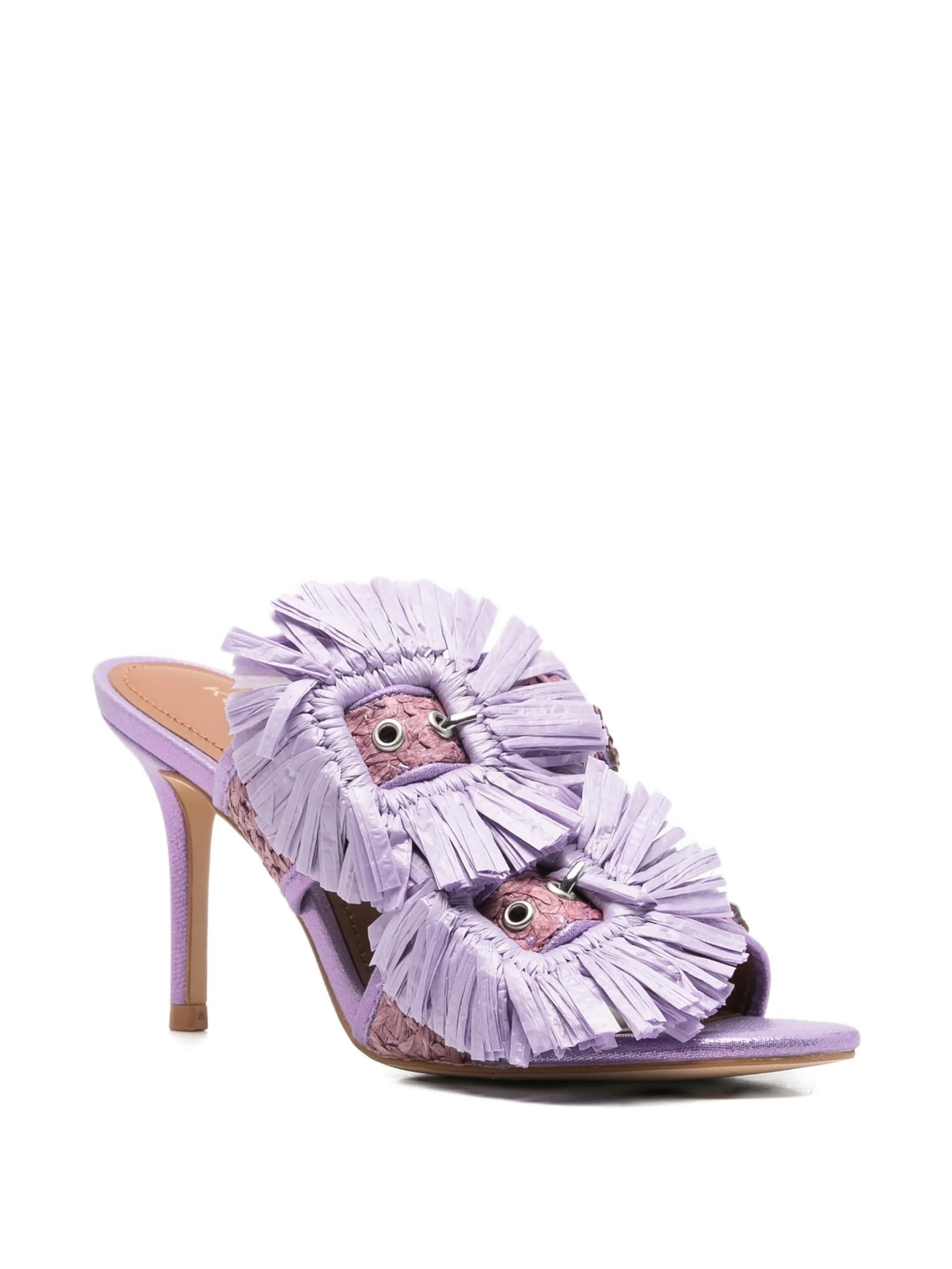 KURT GEIGER LONDON Kurt Geiger London - Sandali Viola da Donna - 2